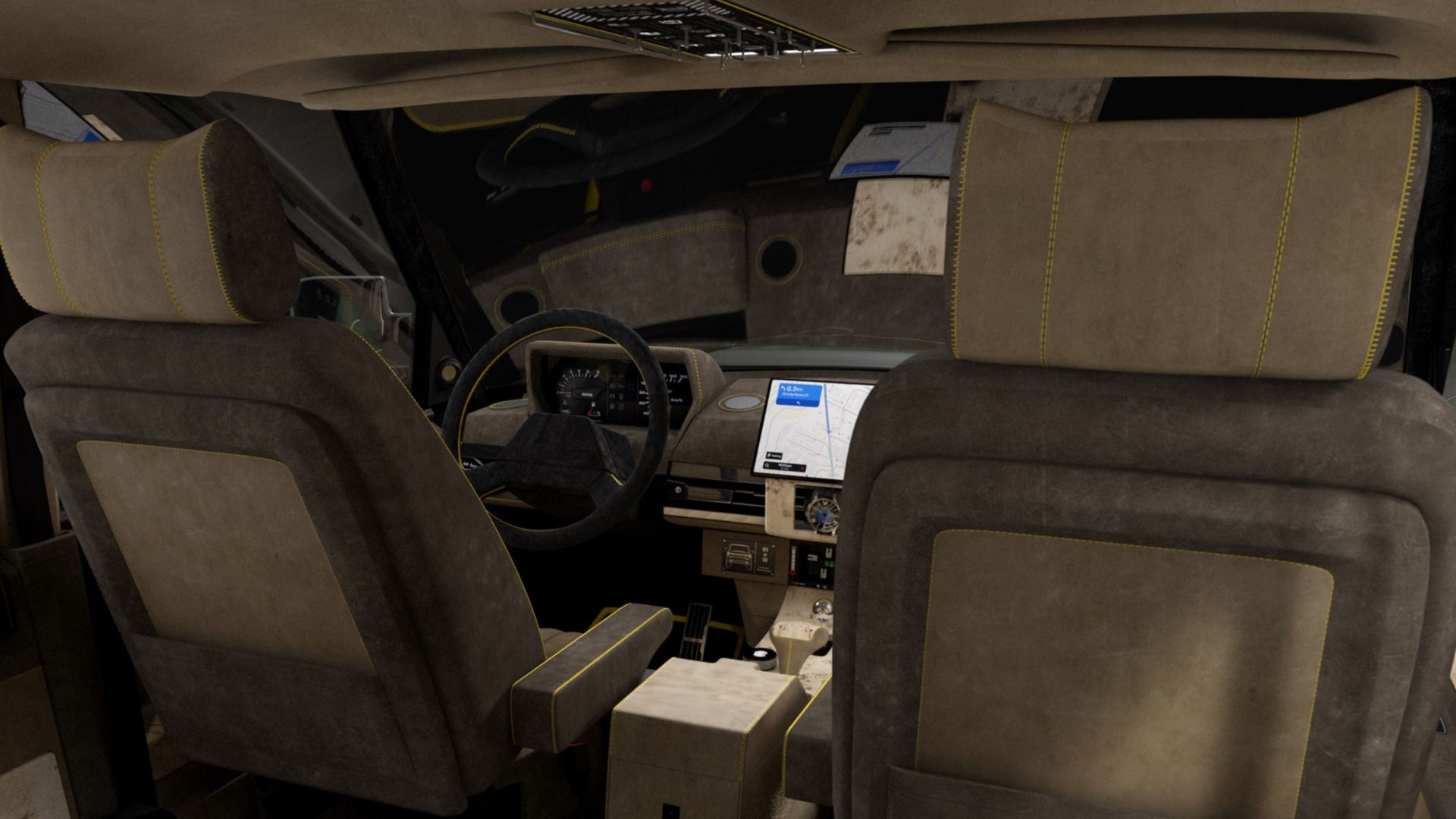 This Range Rover Restomod Stands Out With Fun Features
