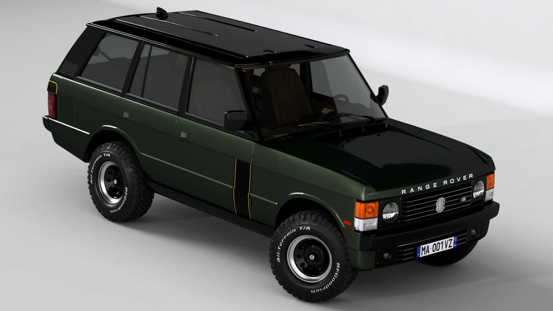 Post Range Rover This Range Rover Restomod Stands Out With Fun Features