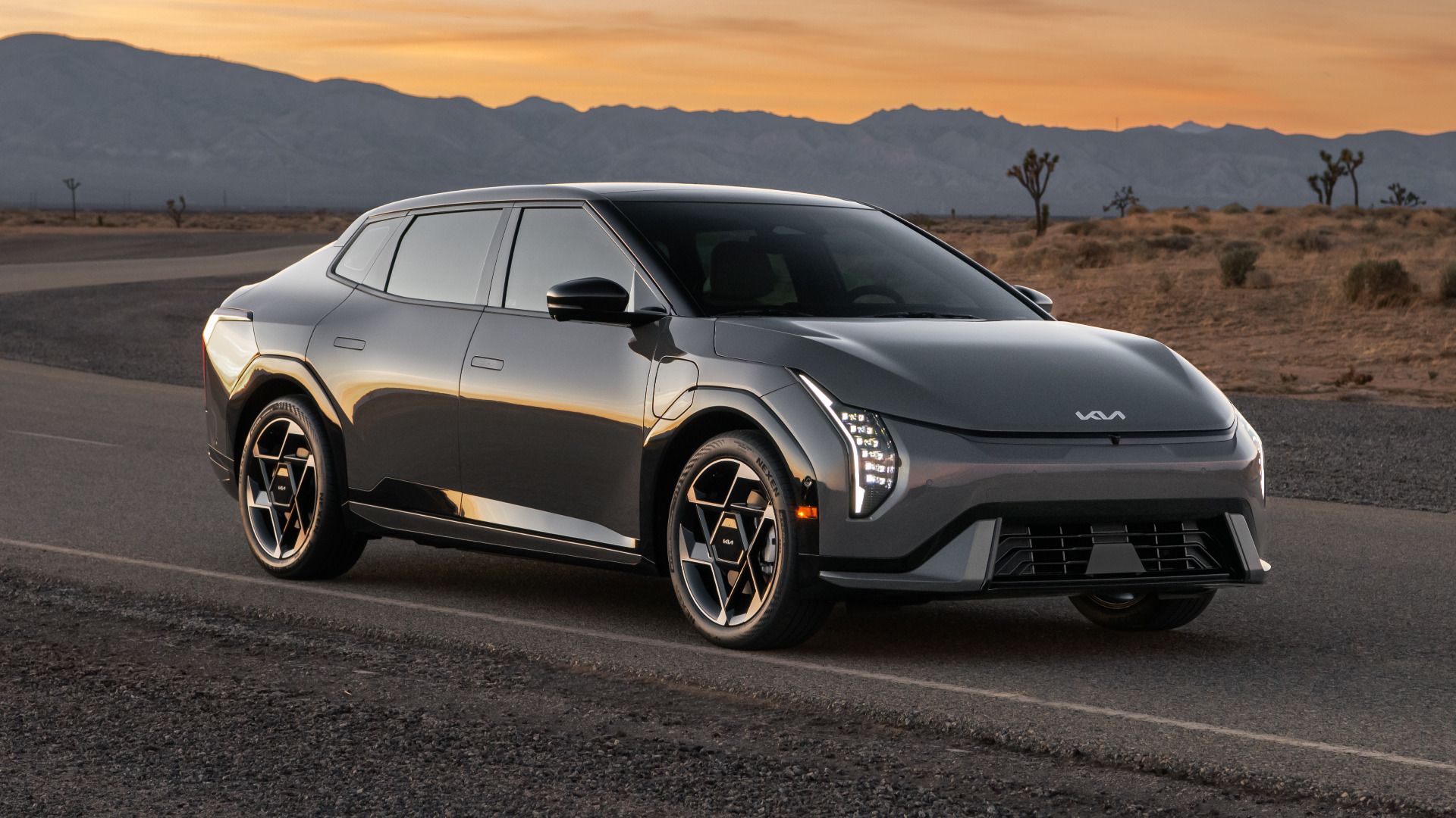 2026 Kia EV4 front three-quarter