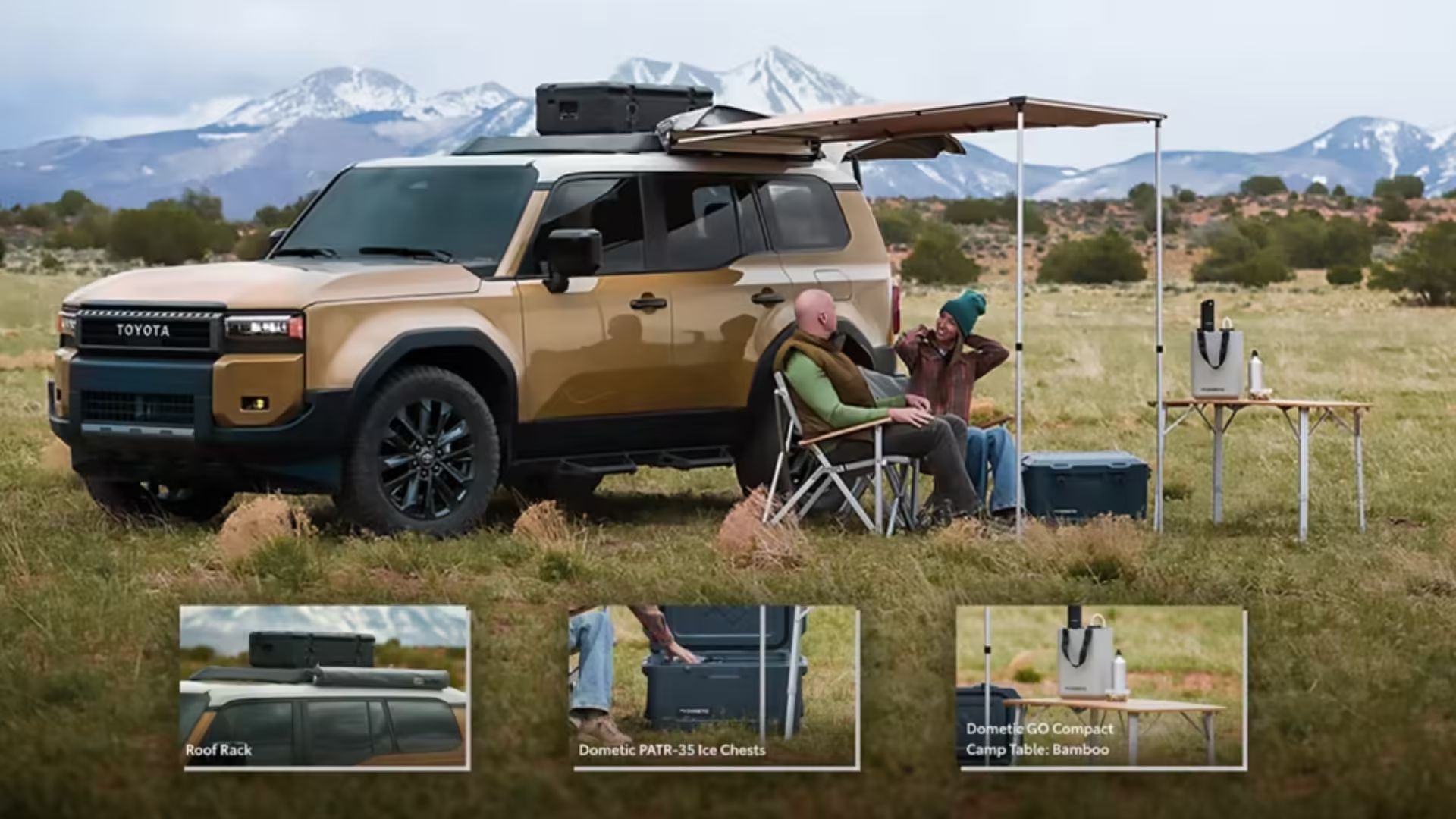 Toyota Land Cruiser Tailgate Accessory