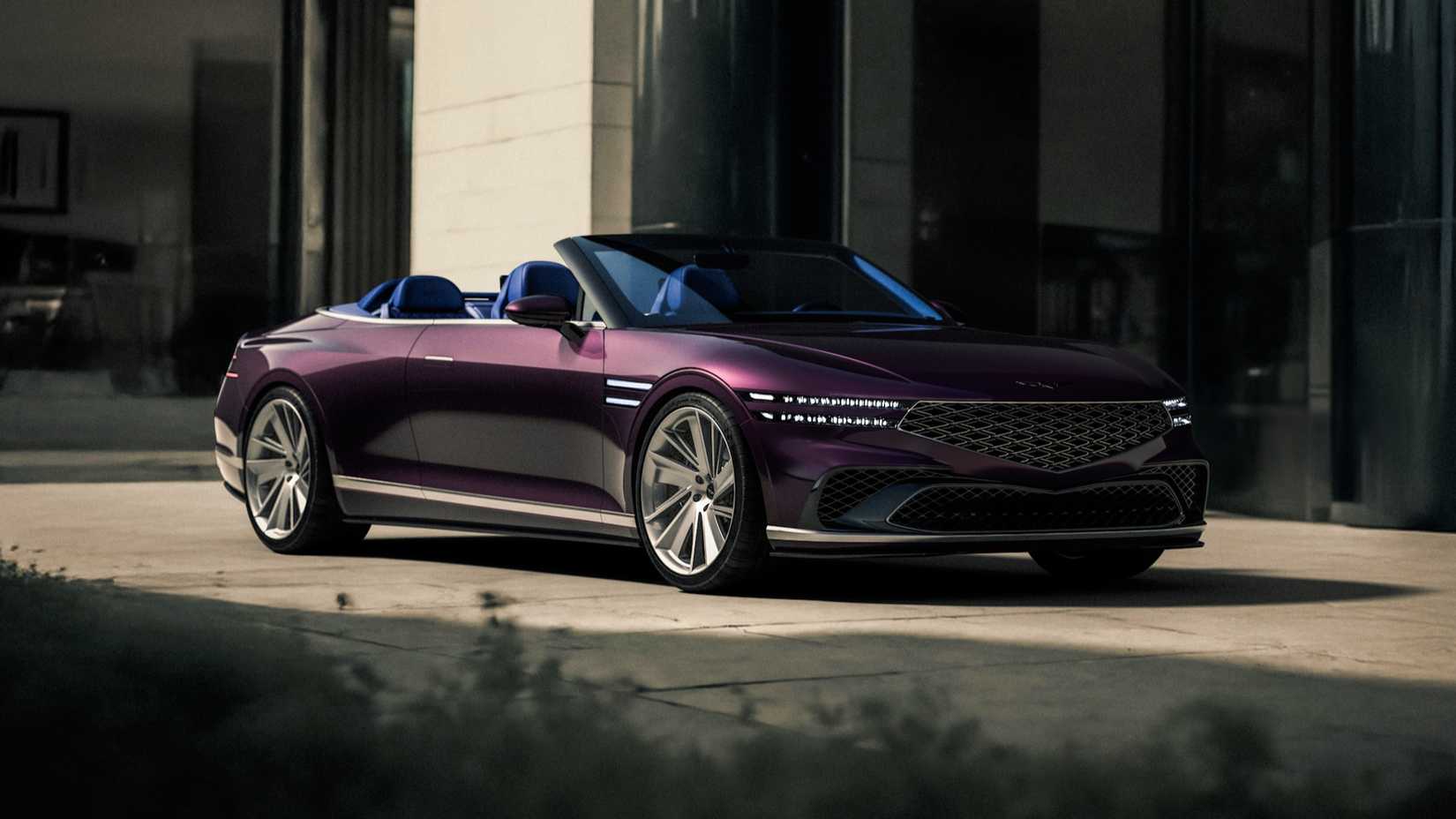 Genesis X Gran Coupe Concept and X Gran Convertible Concept Images ...