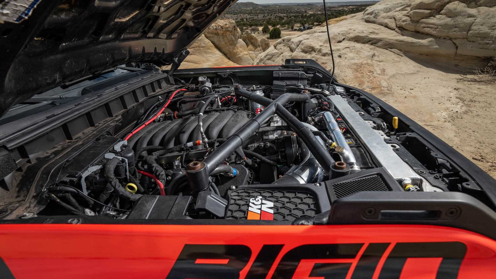 Ford Rtr Engine RTR Crams Ford's Monstrous Godzilla Engine Into A Bronco
