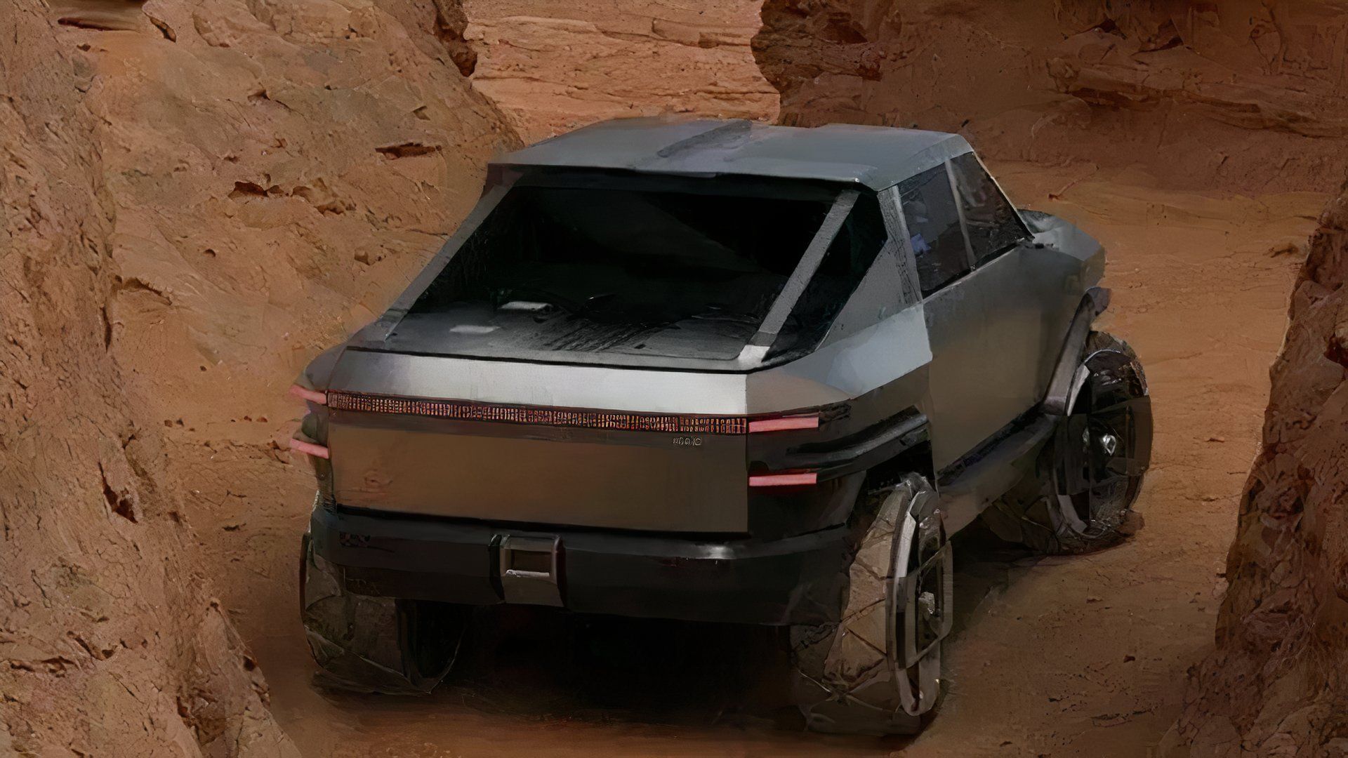 GAC Pickup 01 Concept Rear View