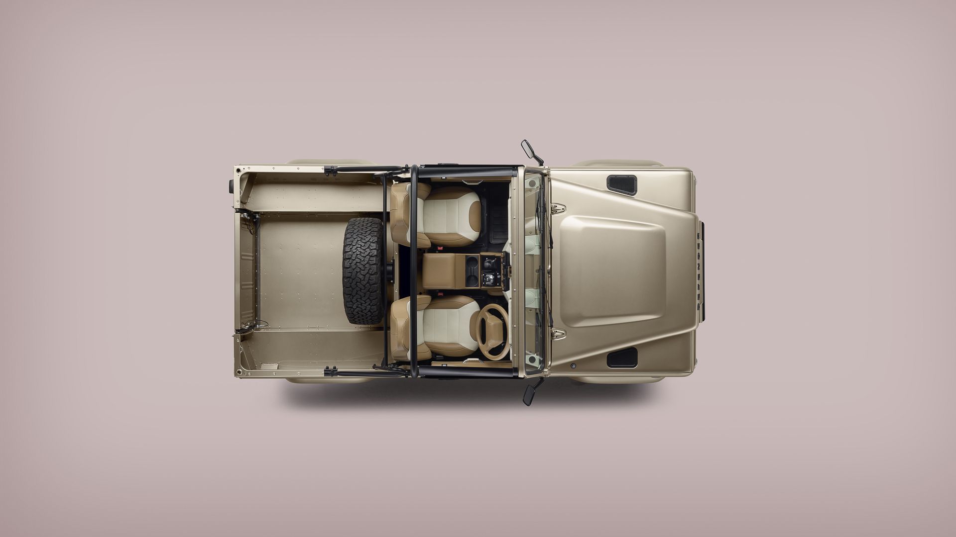 Land Rover Classic Defender V8 Works Bespoke Soft Top -8