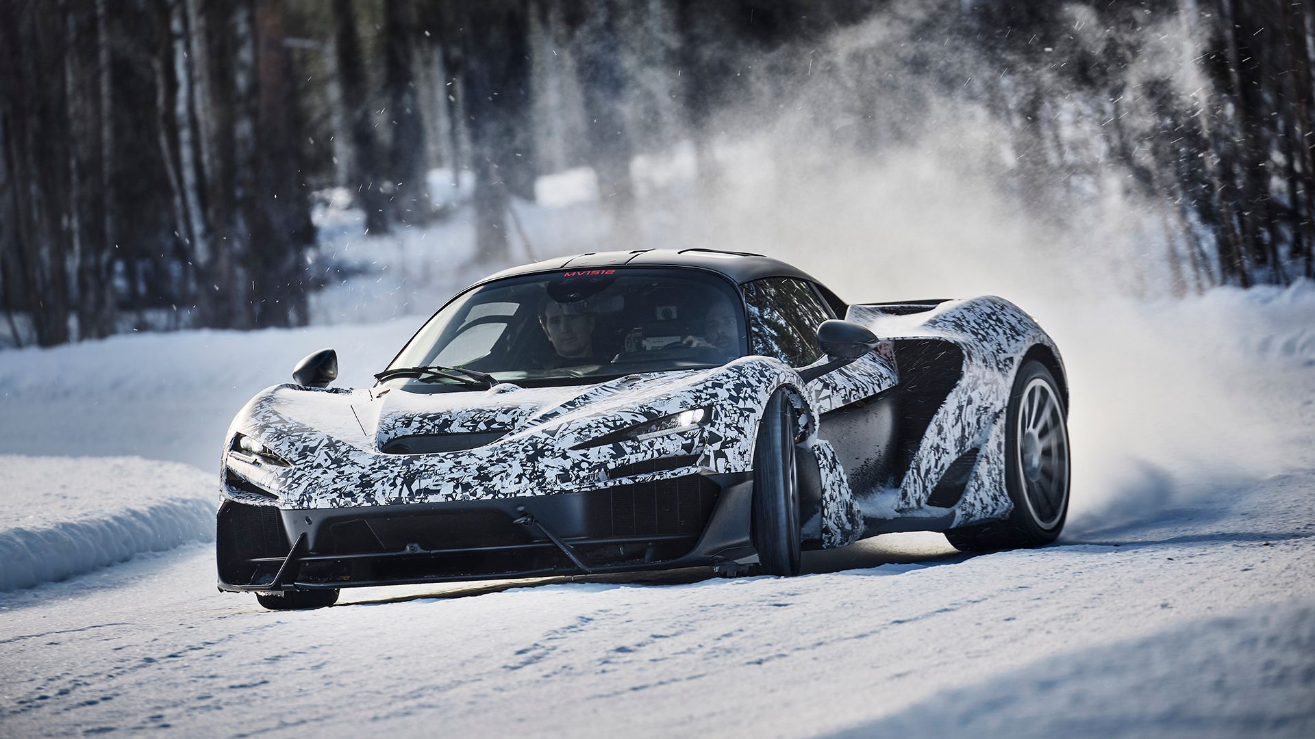 WATCH McLaren Testing The W1 Hypercar In The Arctic Looks Pointless