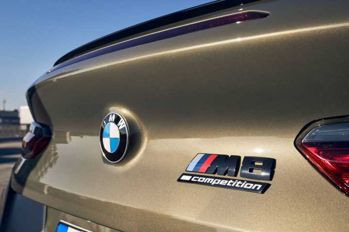 2025 BMW M8 Competiton Convertible - exterior badge