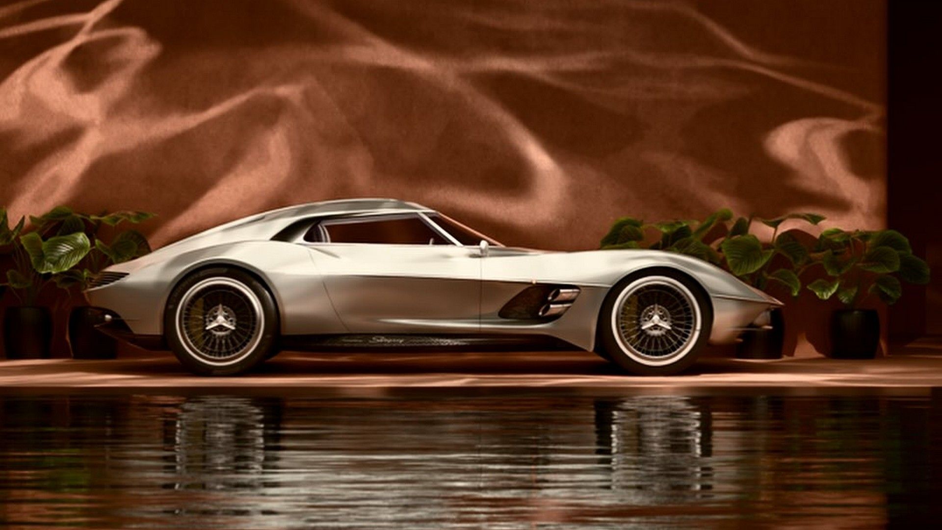 Leave It To A Mercedes Designer To Create An Incredible Corvette