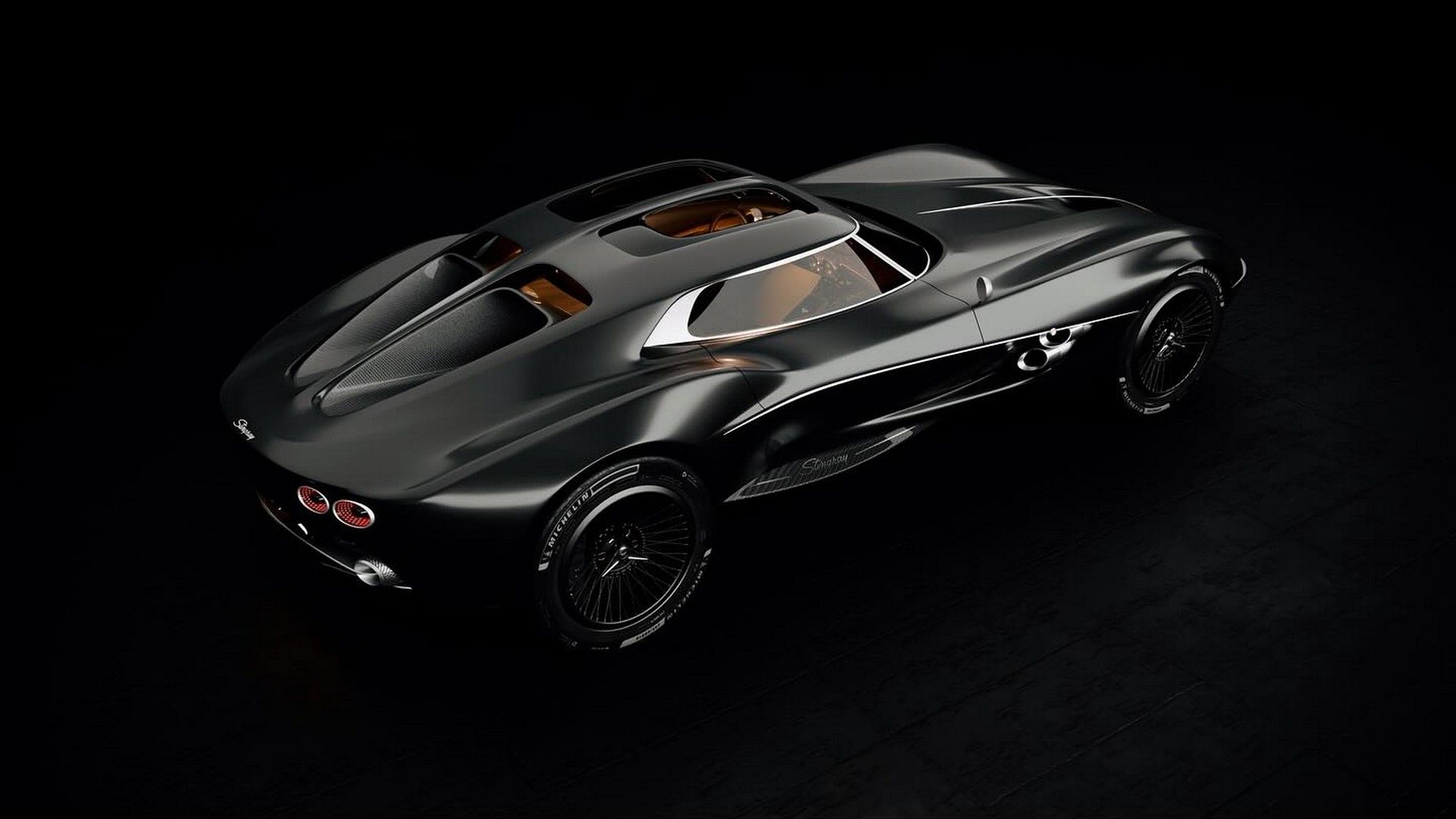 Leave It To A Mercedes Designer To Create An Incredible Corvette