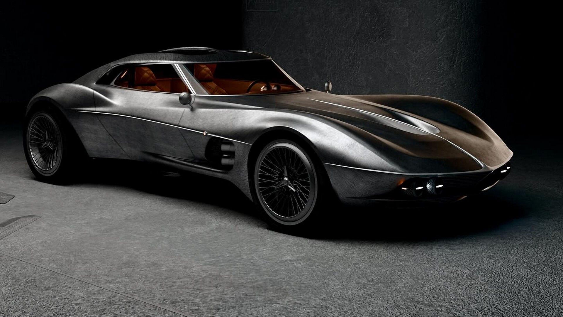 Leave It To A Mercedes Designer To Create An Incredible Corvette