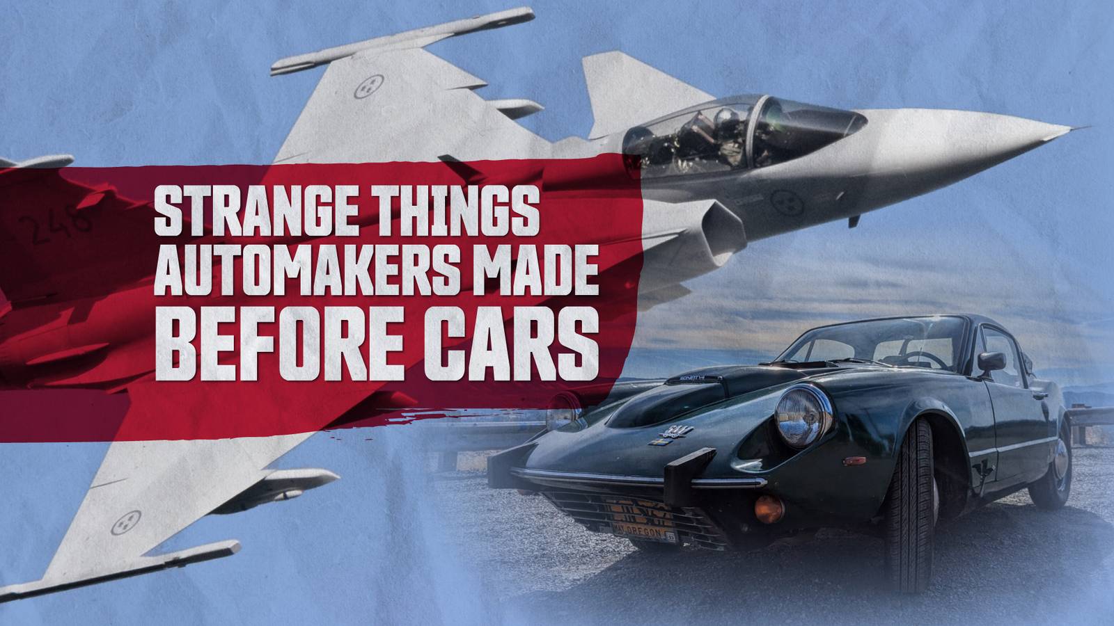 Cars Using Things 10 Weird Things Famous Automakers Made Before Cars