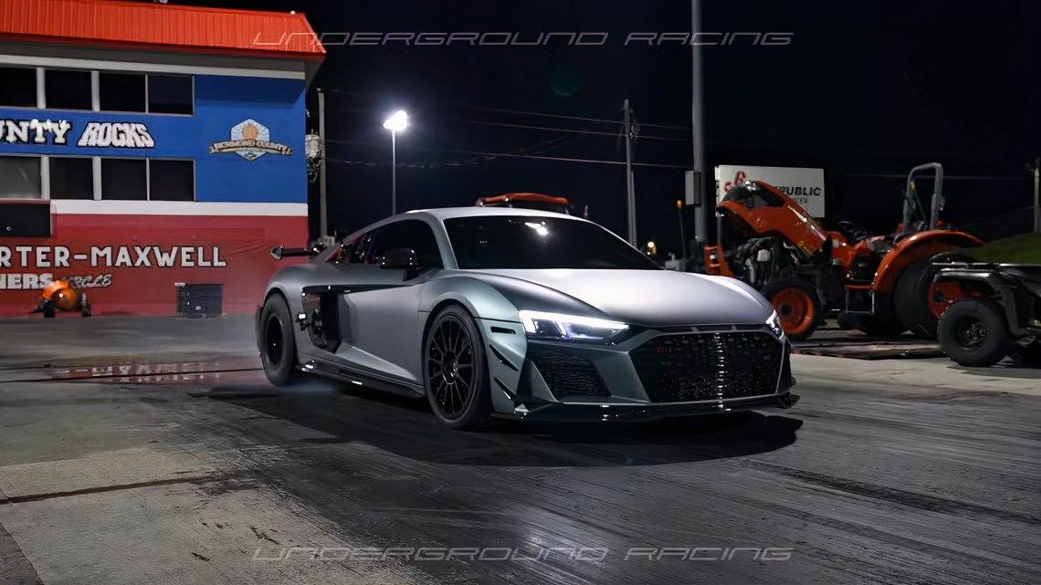 Audi R8 Rally Video: The Quickest Audi R8 On The Planet Cuts The Quarter-Mile In Half