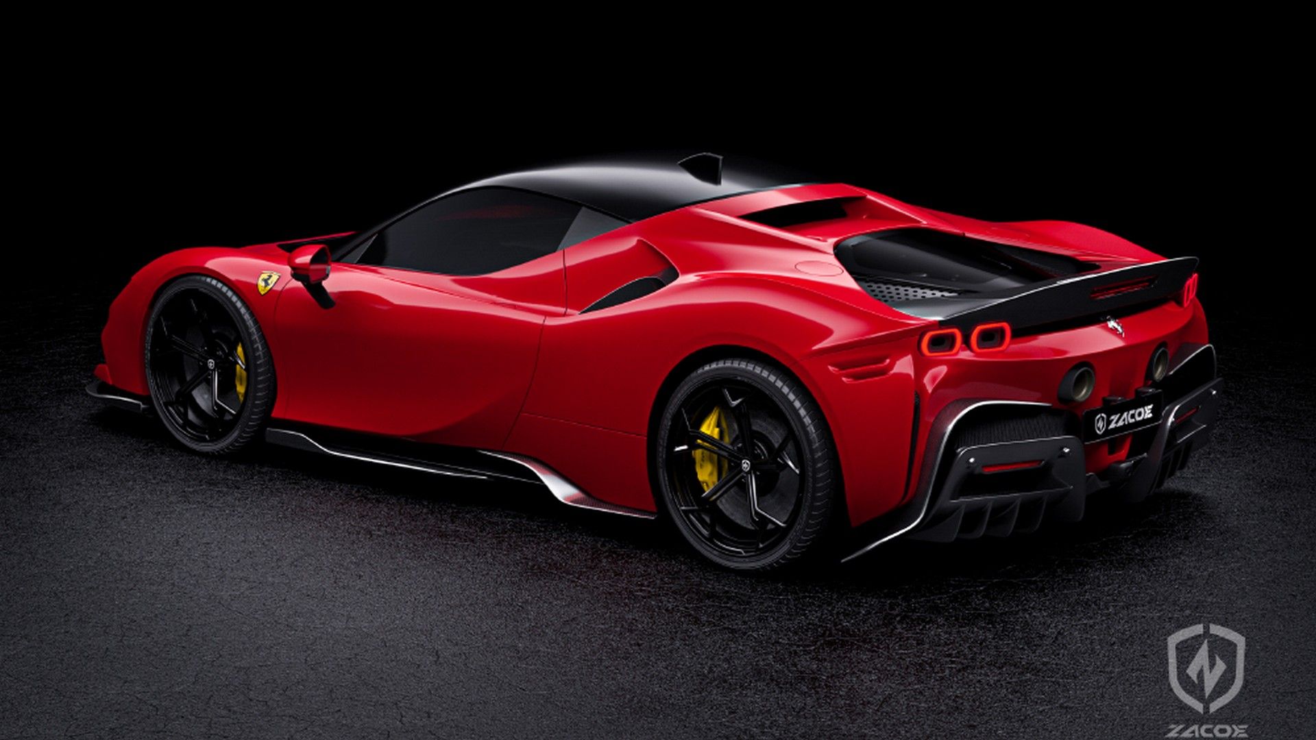 Carbon Fiber Upgrades For The SF90 In Regular Or Flamin' Hot