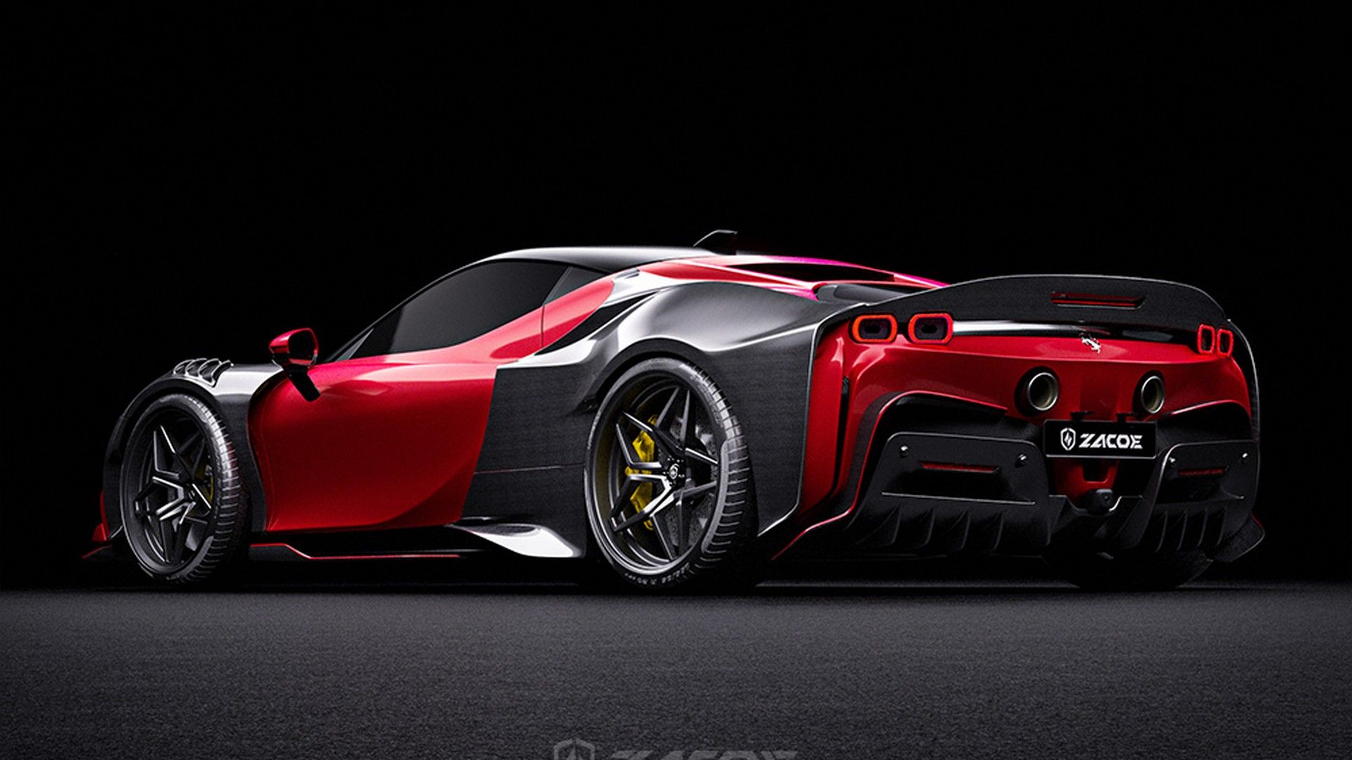 Carbon Fiber Upgrades For The SF90 In Regular Or Flamin' Hot