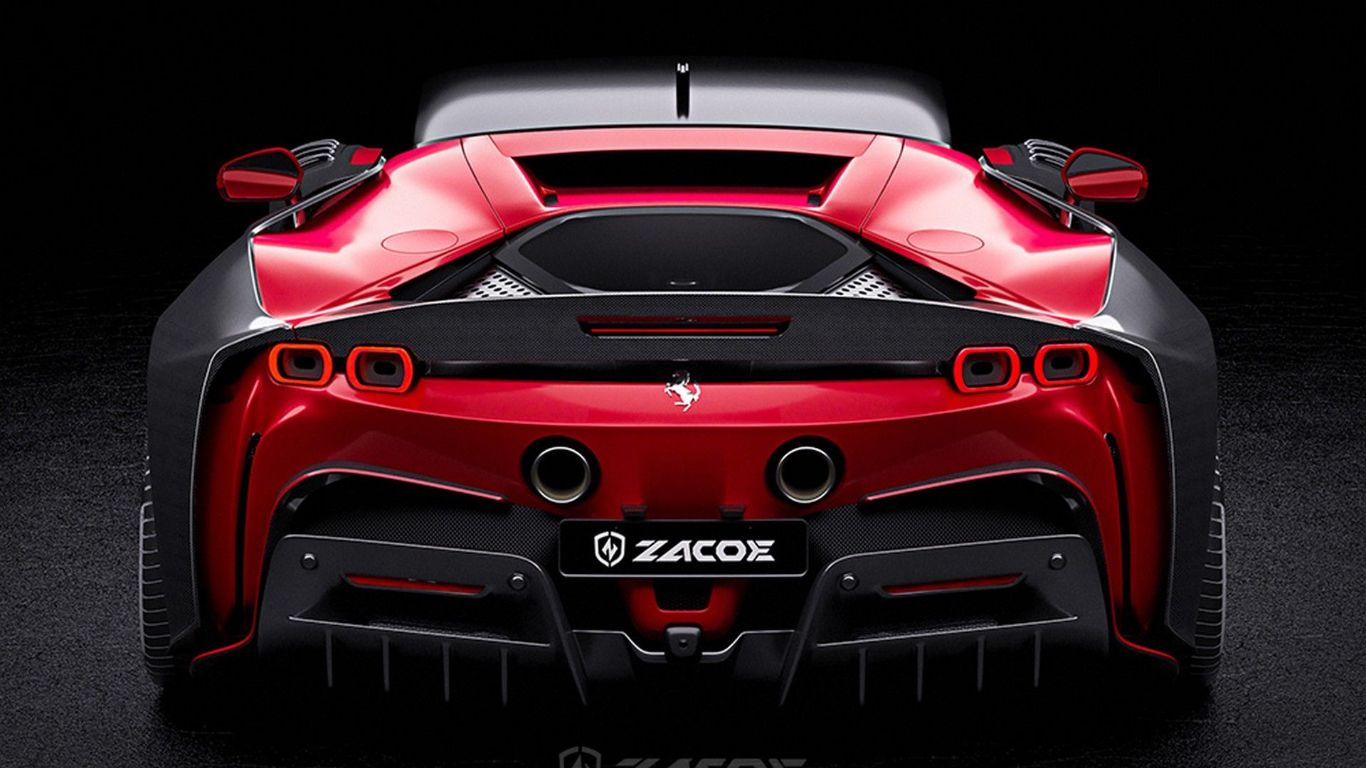 Carbon Fiber Upgrades For The SF90 In Regular Or Flamin' Hot