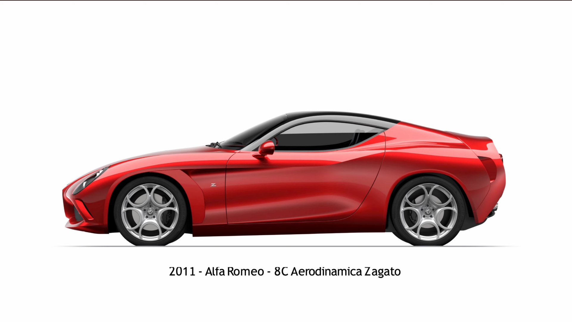 2011 Alfa Romeo 8C Aerodinamica Zagato Concept