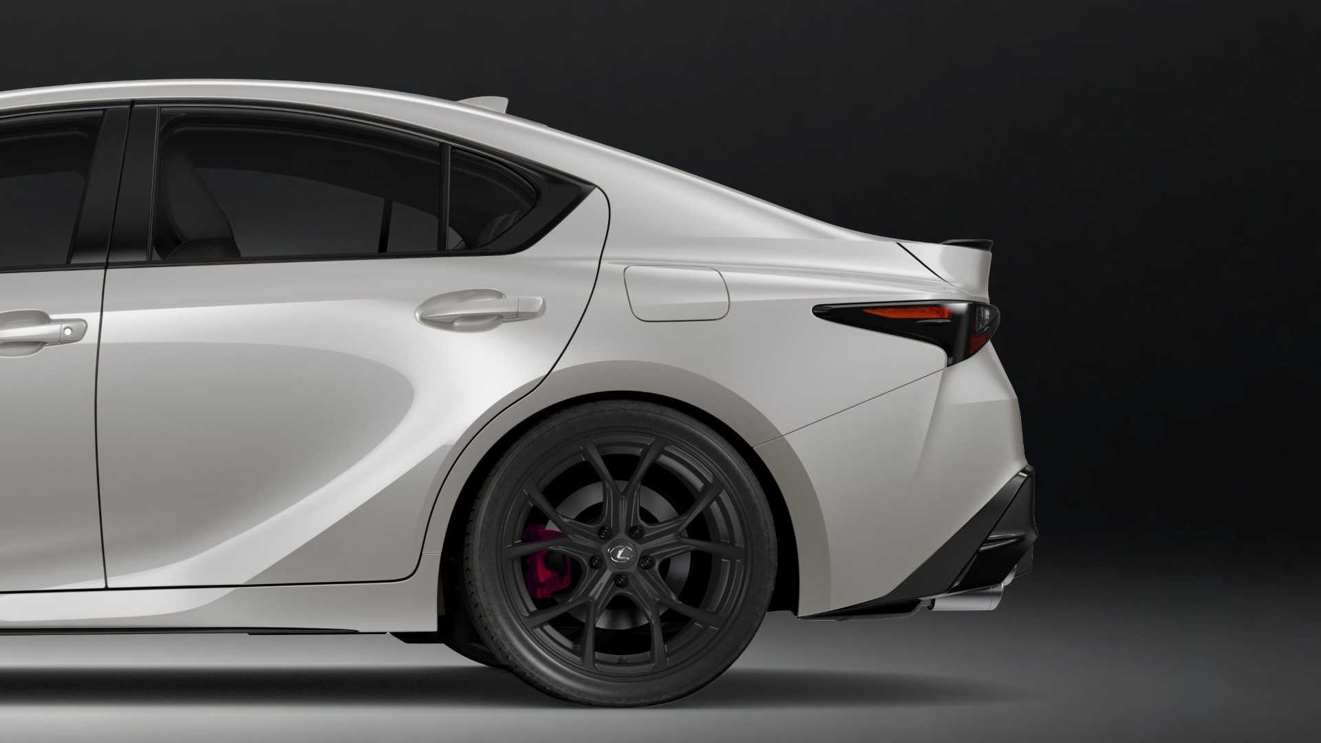 Lexus Is 500 Rear Lexus Celebrates The IS 500 F Sport With Ultimate Edition