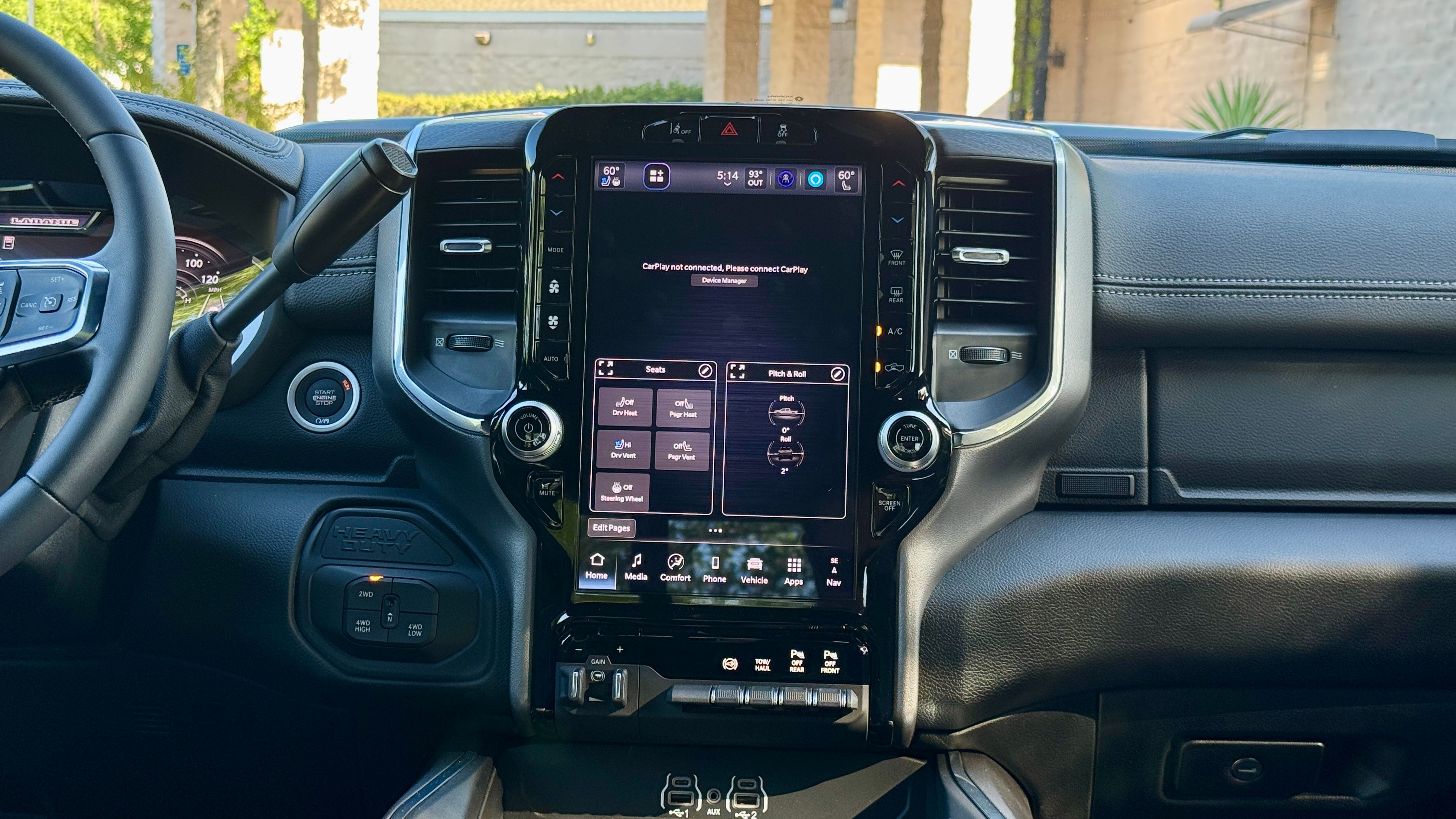 2025 Ram 2500 infotainment