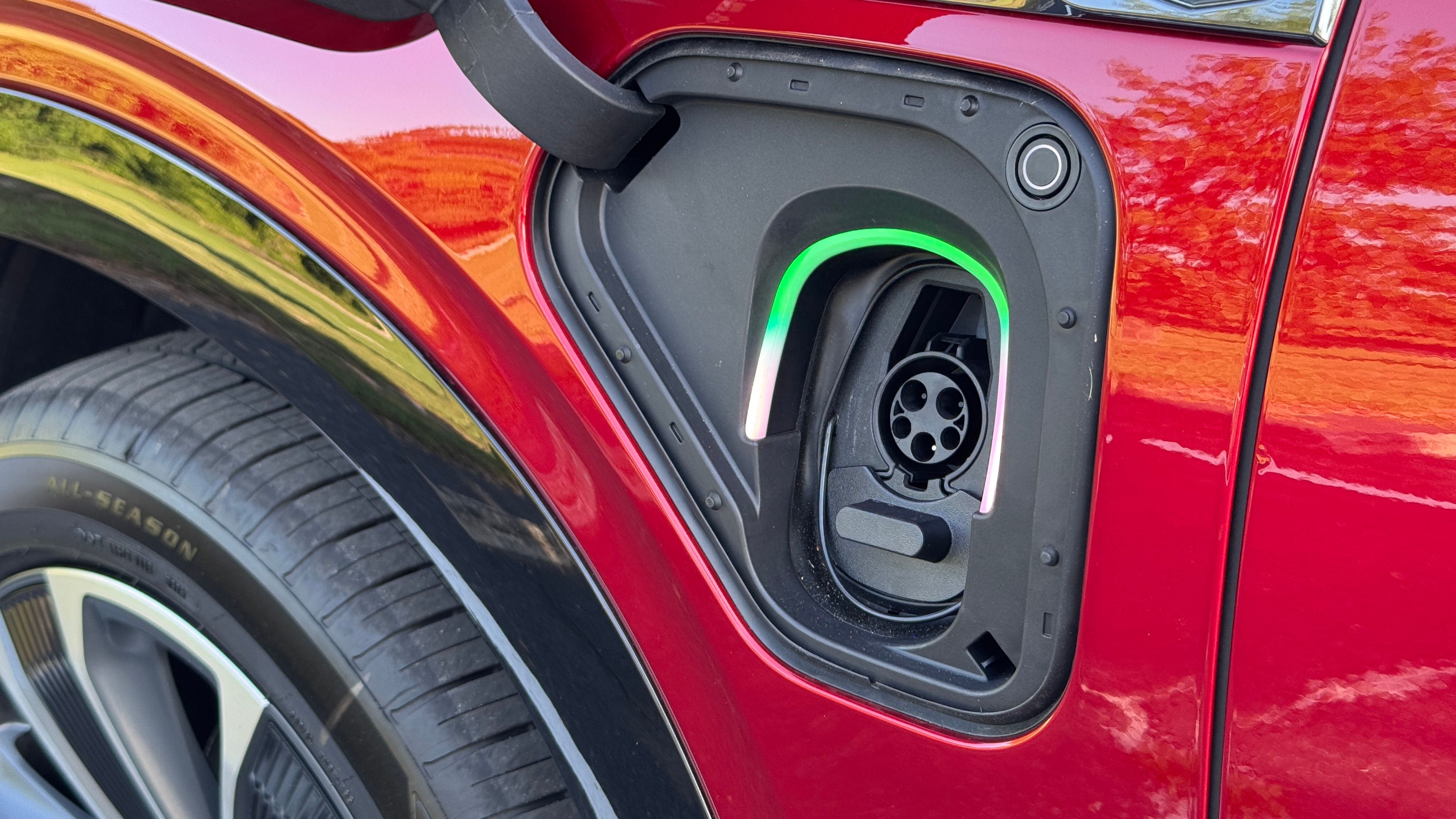 2026 Cadillac Vistiq charge port
