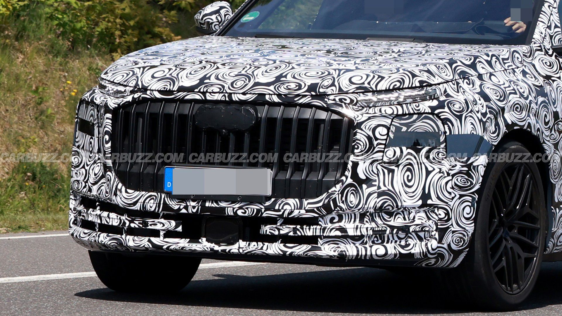 Audi's Largest SUV Will Have A Big Mouth And A Caddy's Rear Eng