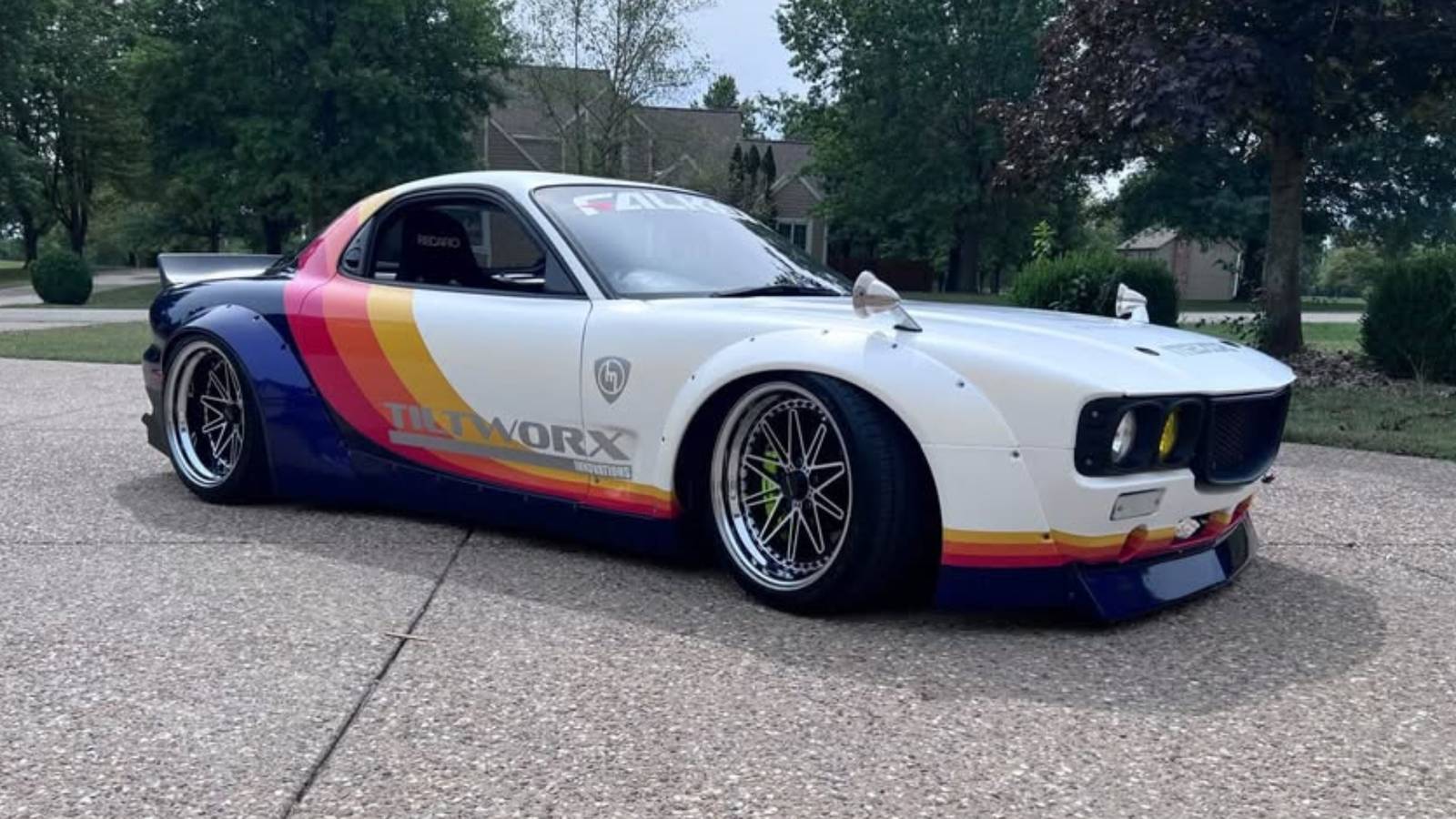 Cusom Rx7 This RX-7 Is One Rad Retro Show Car