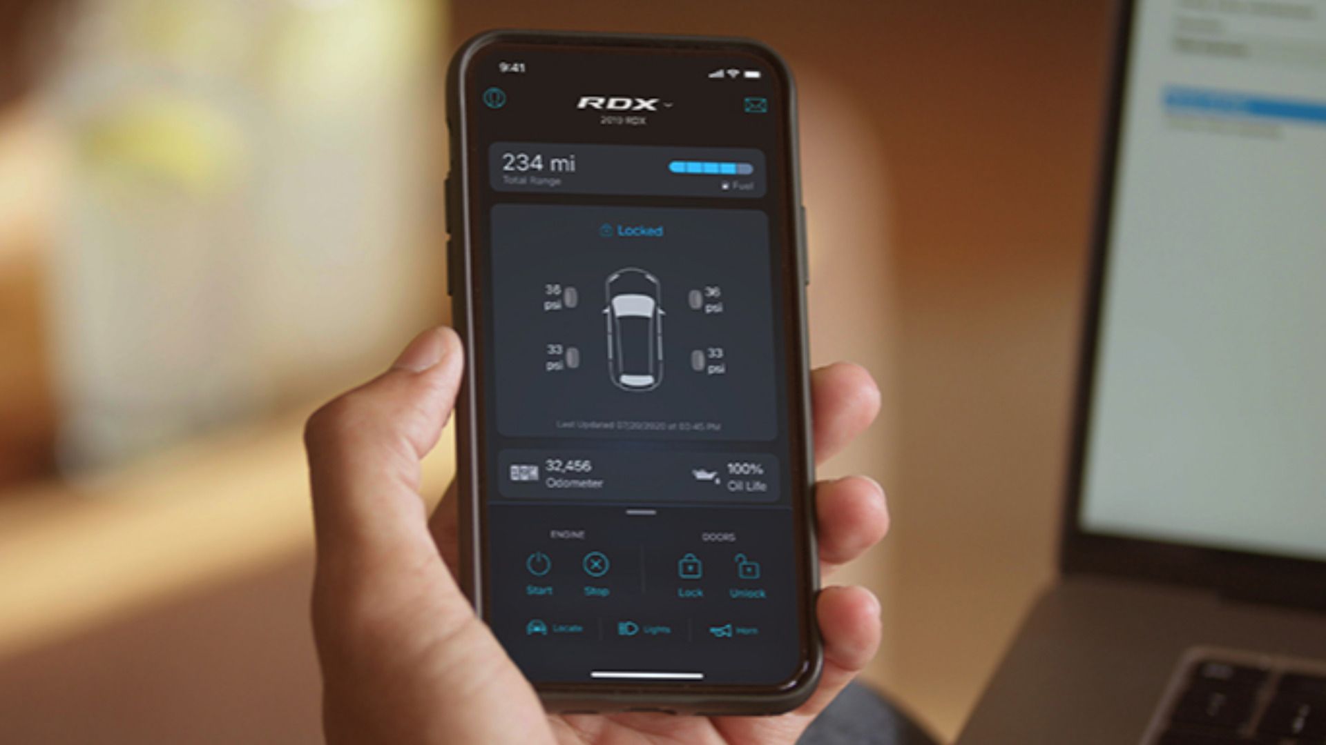 AcuraLink App phone