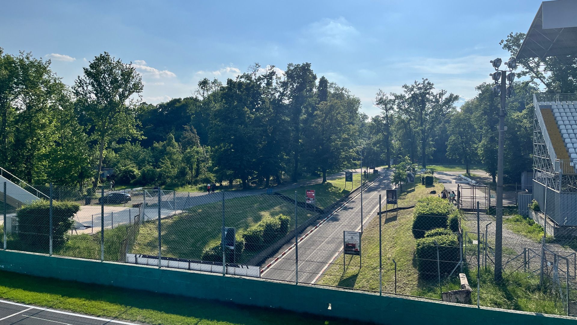 Entry To Monza From The Park