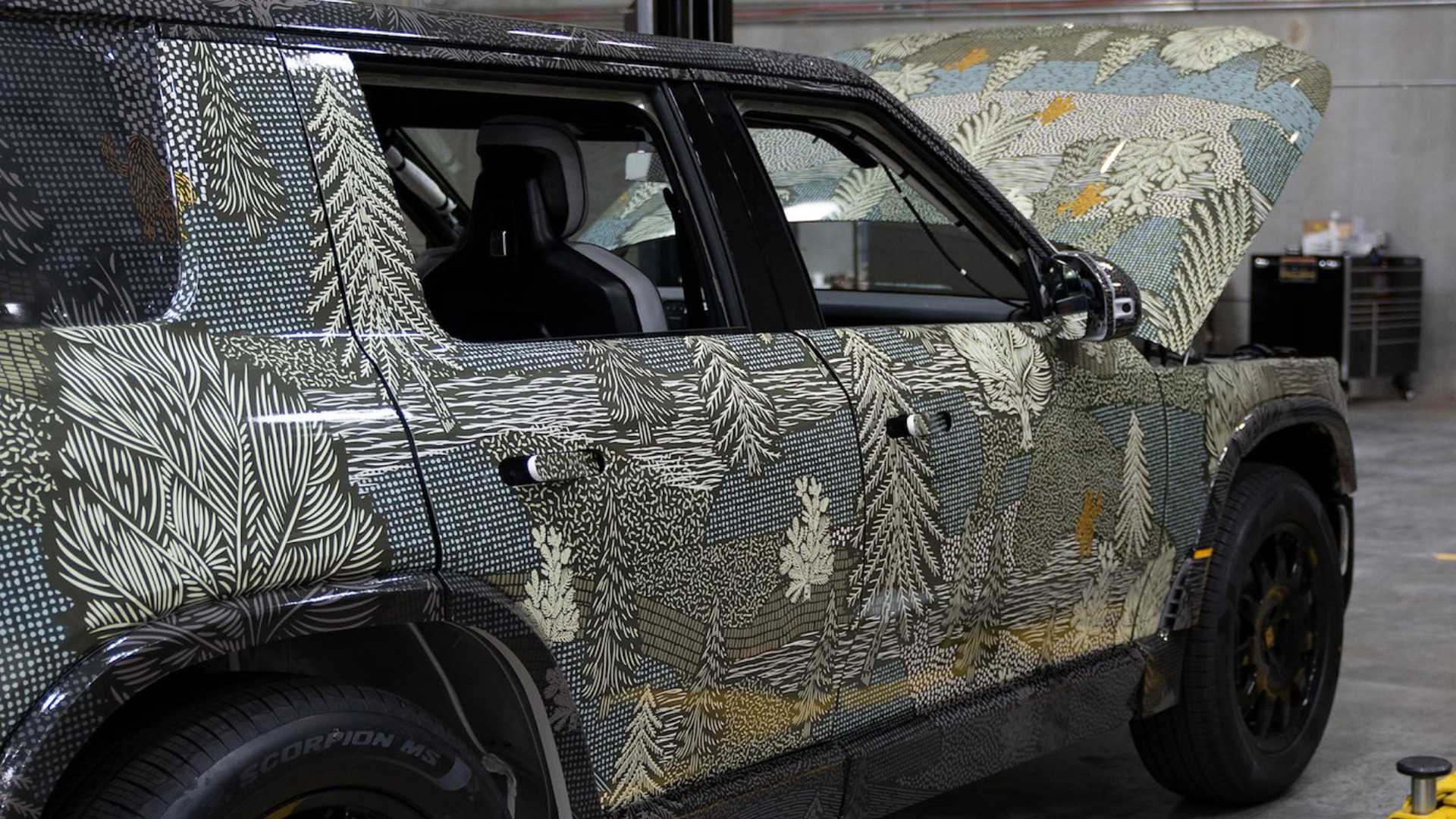 All Rivian R2 Wraps Rivian R2s Hitting The Road For Final Testing In Fun Vinyl Wraps