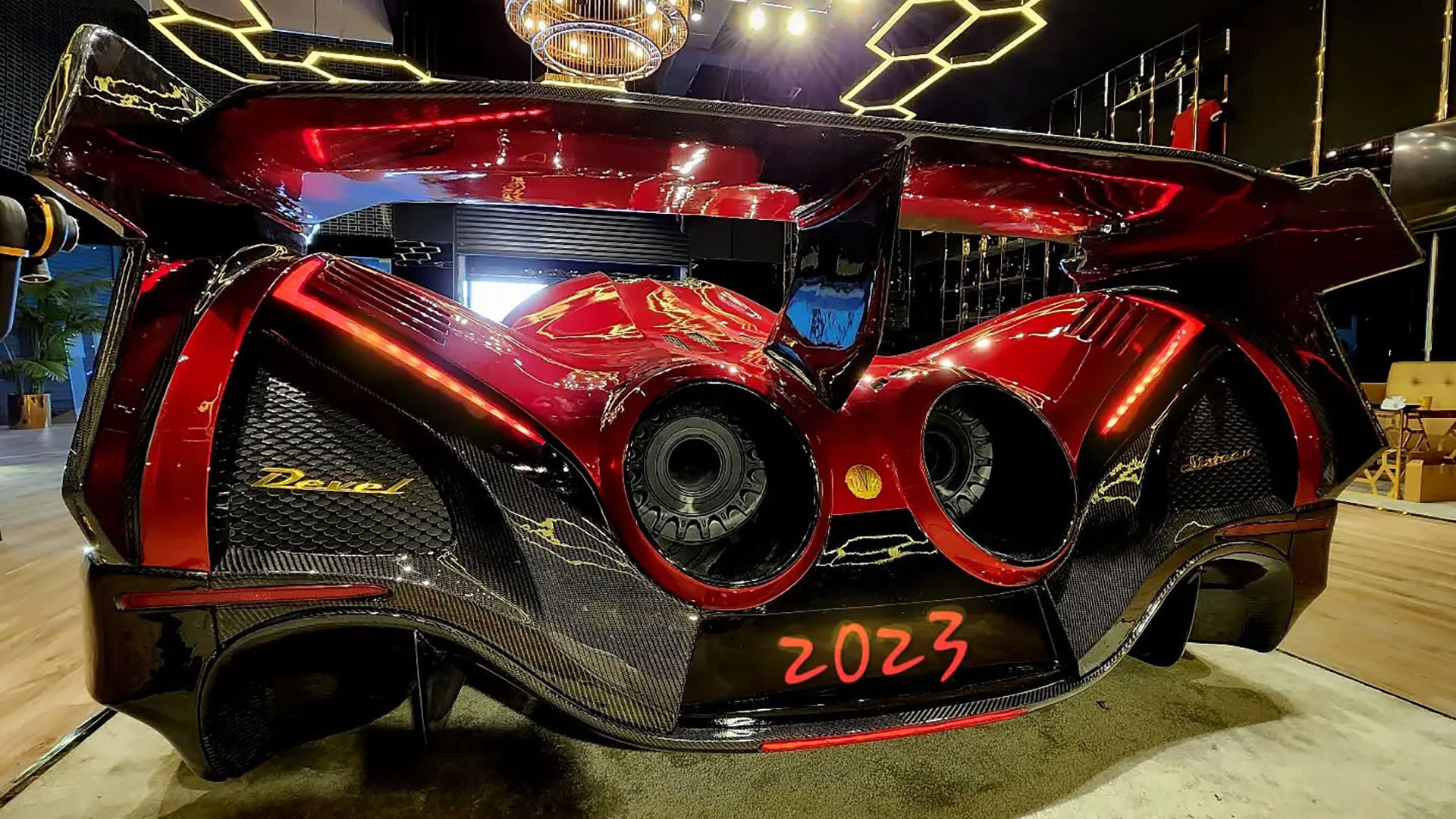 Devel's 5,007-HP V16 Was Two Corvette Engines In A Trenchcoat