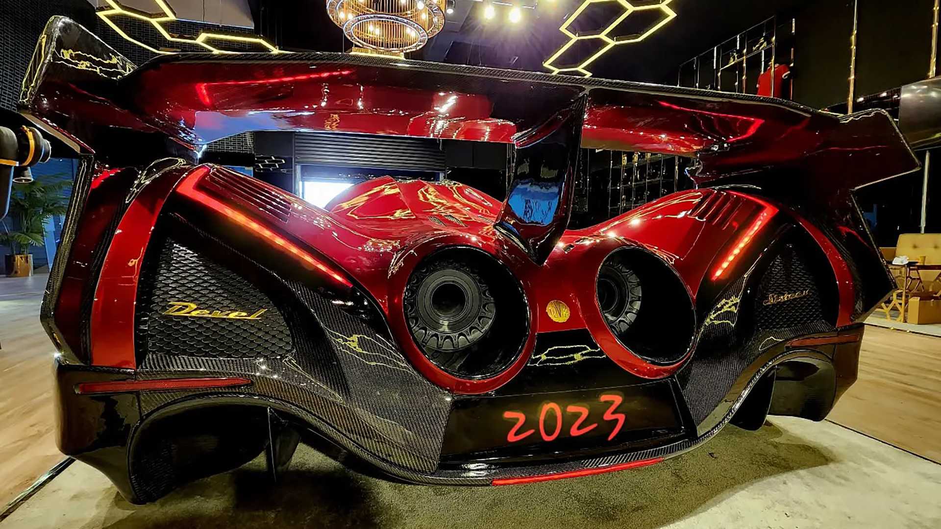 Devel R&b Devel's 5,007-HP V16 Was Two Corvette Engines In A Trenchcoat