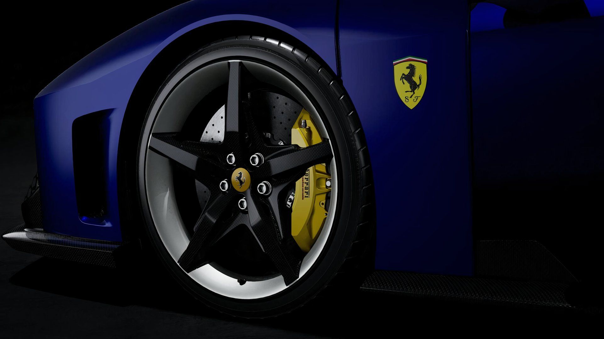 Ferrari F80XX przyłapane ze skrzydłem, którego pozazdrościłoby GT3 RS