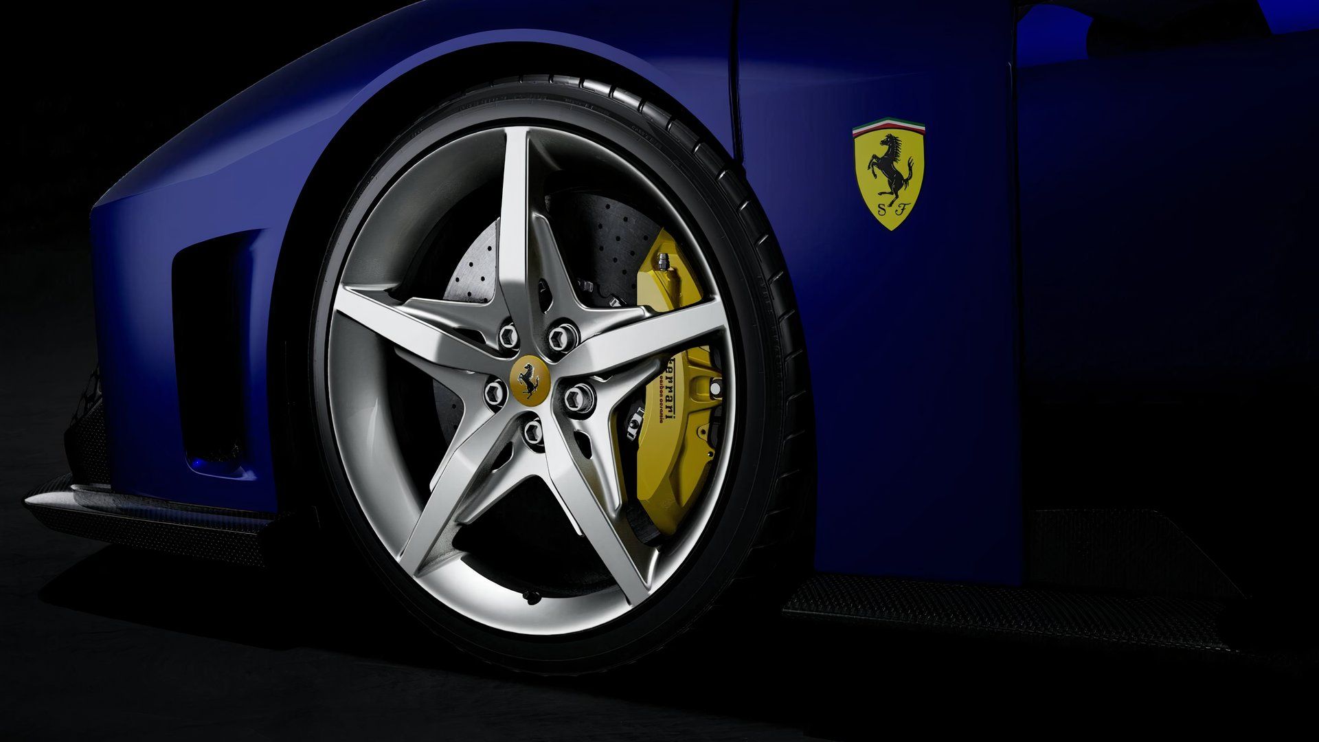 Ferrari Patent Reveals Front-Mount Battery, And Front-Wheel Drive