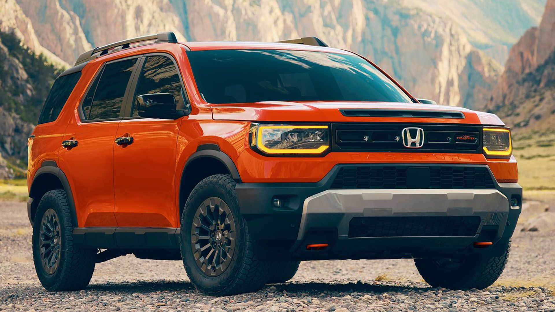 【O-1312】パンダ パネル 写真 木製 昭和 2026 Honda Passport Exterior Photos
