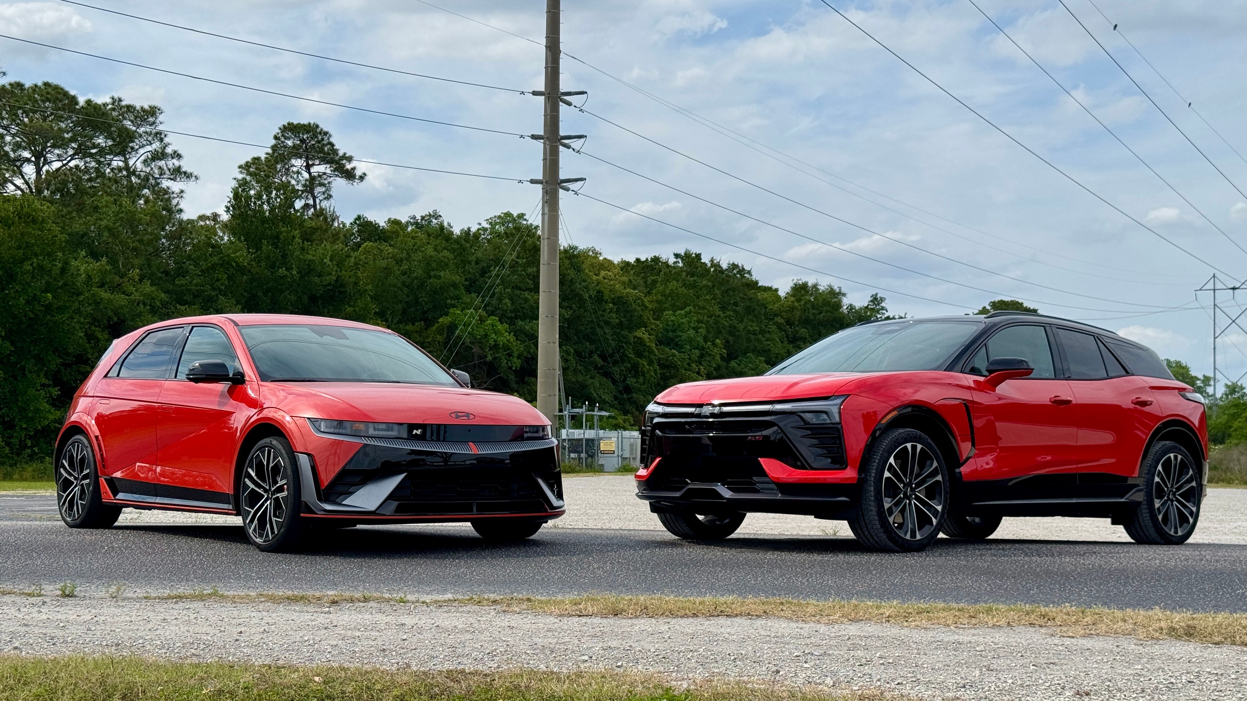 2025 Hyundai Ioniq 5 N and Chevrolet Blazer EV SS