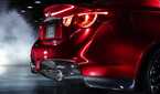 2014 Q50 Eau Rouge Concept low rear angled close up