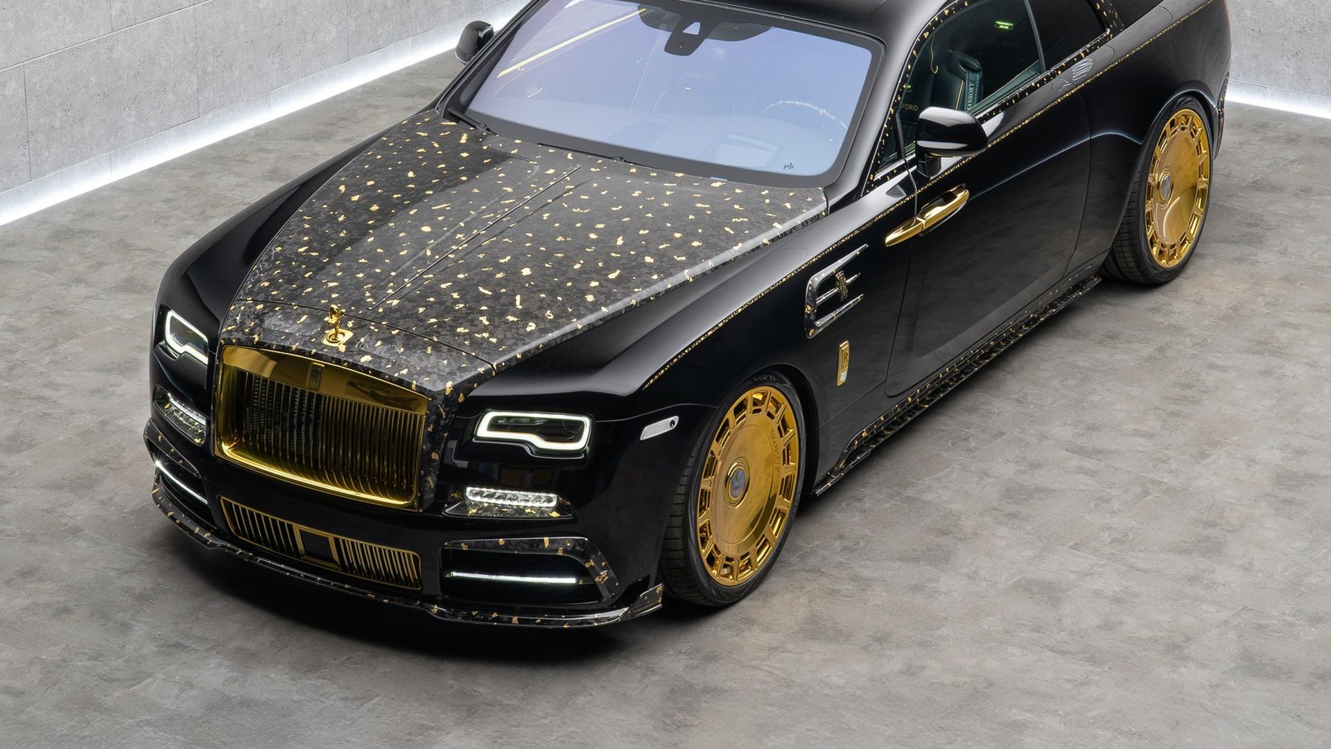 Mansory. Rolls-Royce Wraith Linea d’Oro-1