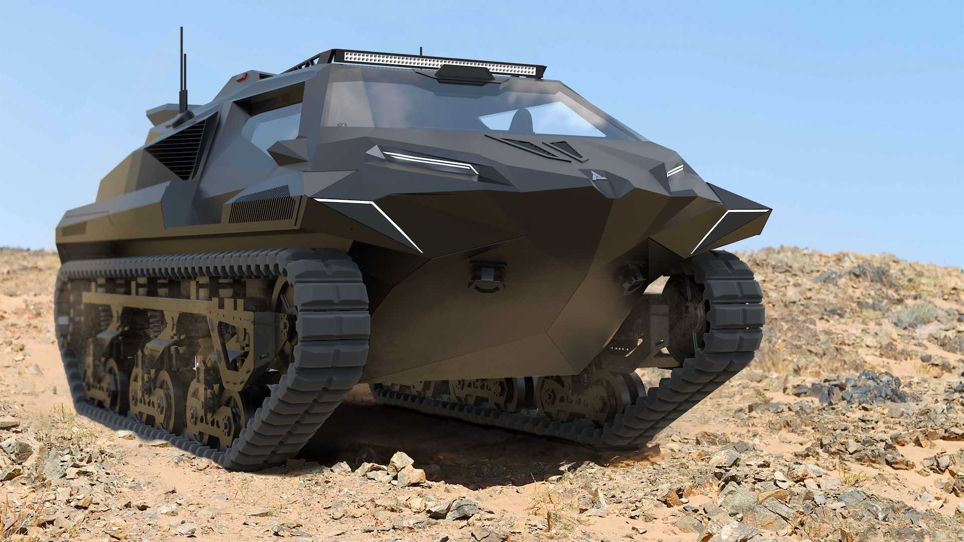 Xm759 Coolest Vehicles That Use Tracks Instead Of Wheels