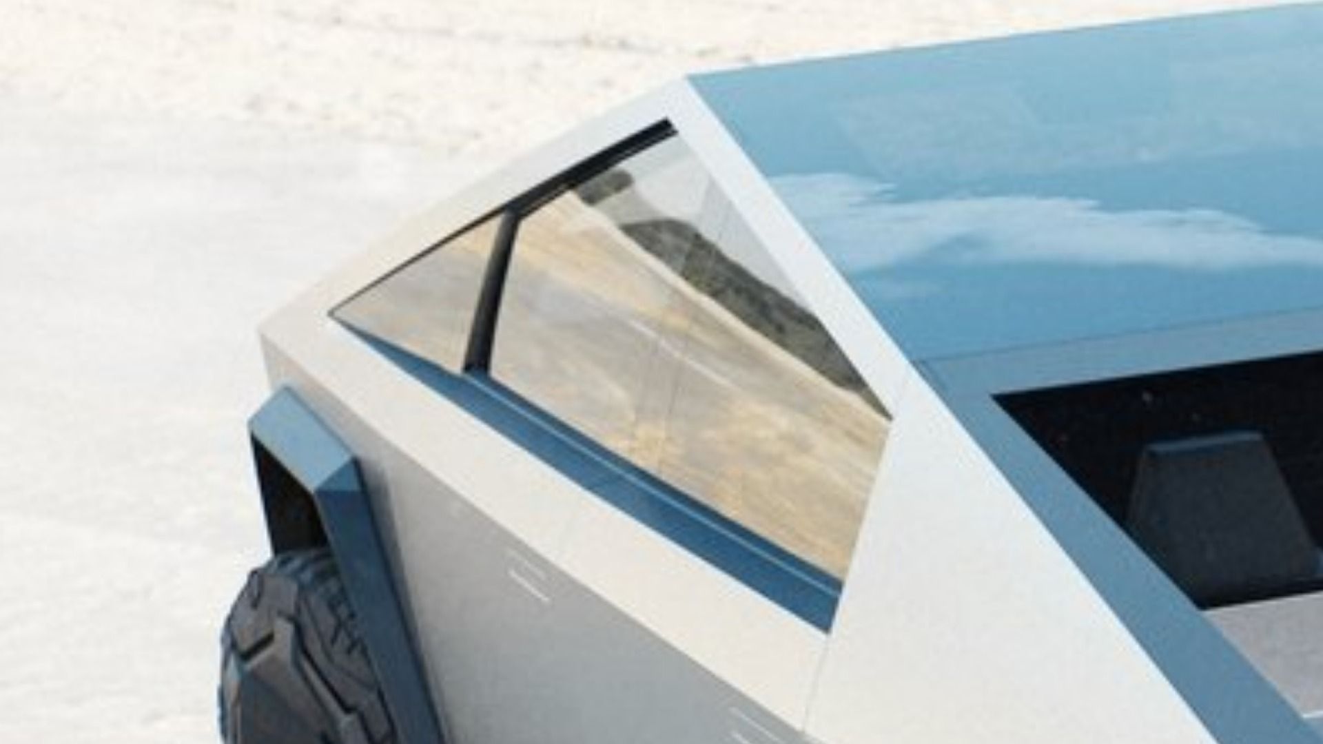 Tesla Cybertruck Concept Mirrorless