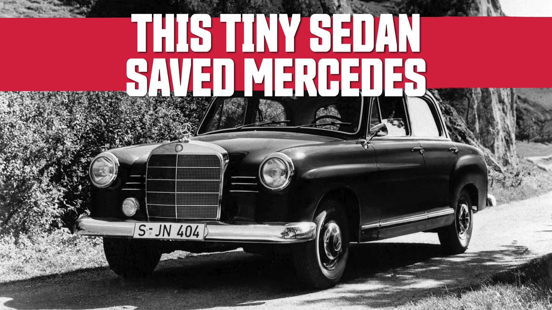 The Turtleback Sedan That Put Mercedes Back on the Road