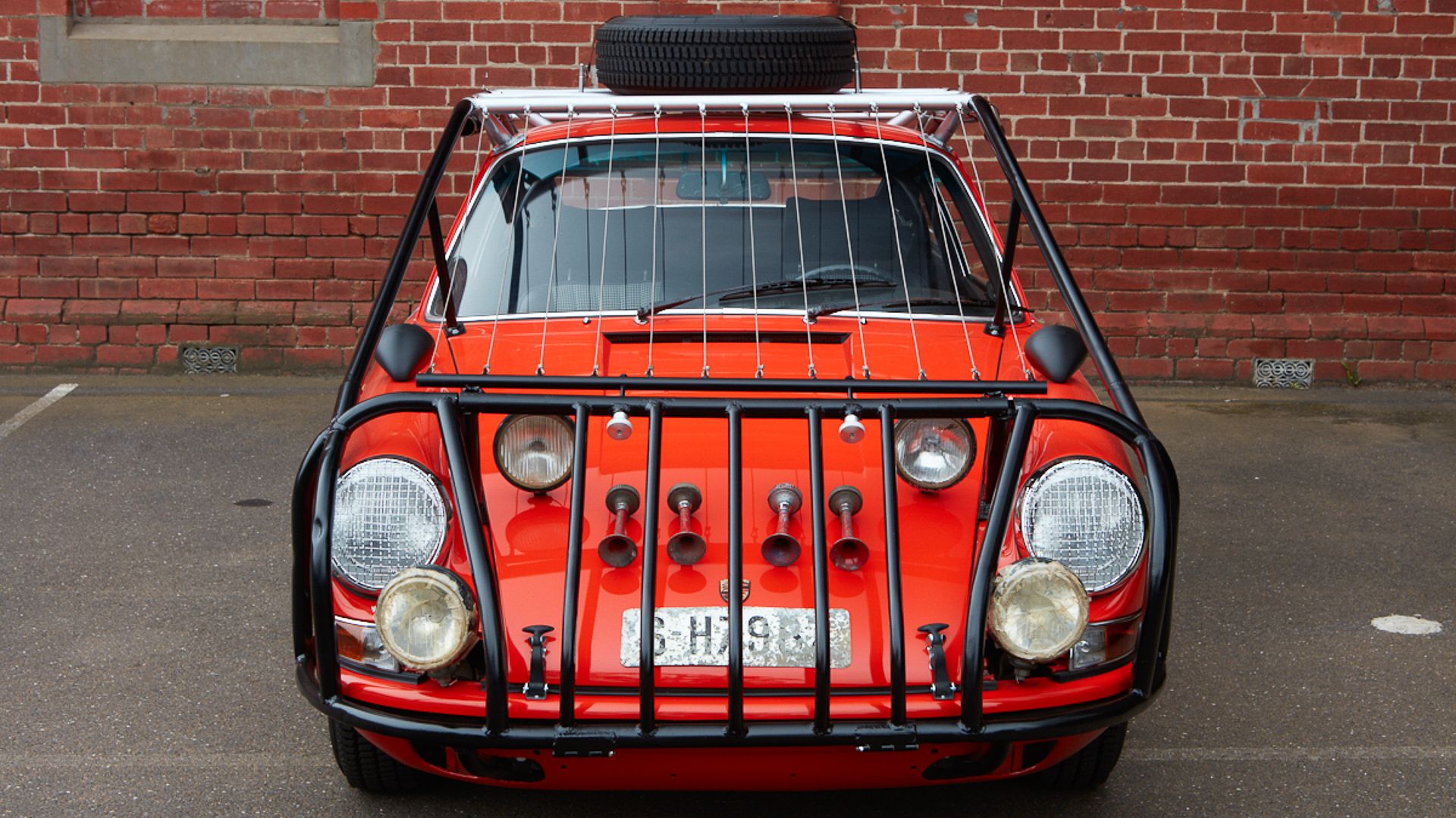 The Porsche 911 S Outfitted With A 'Roo' Cage That Completed The