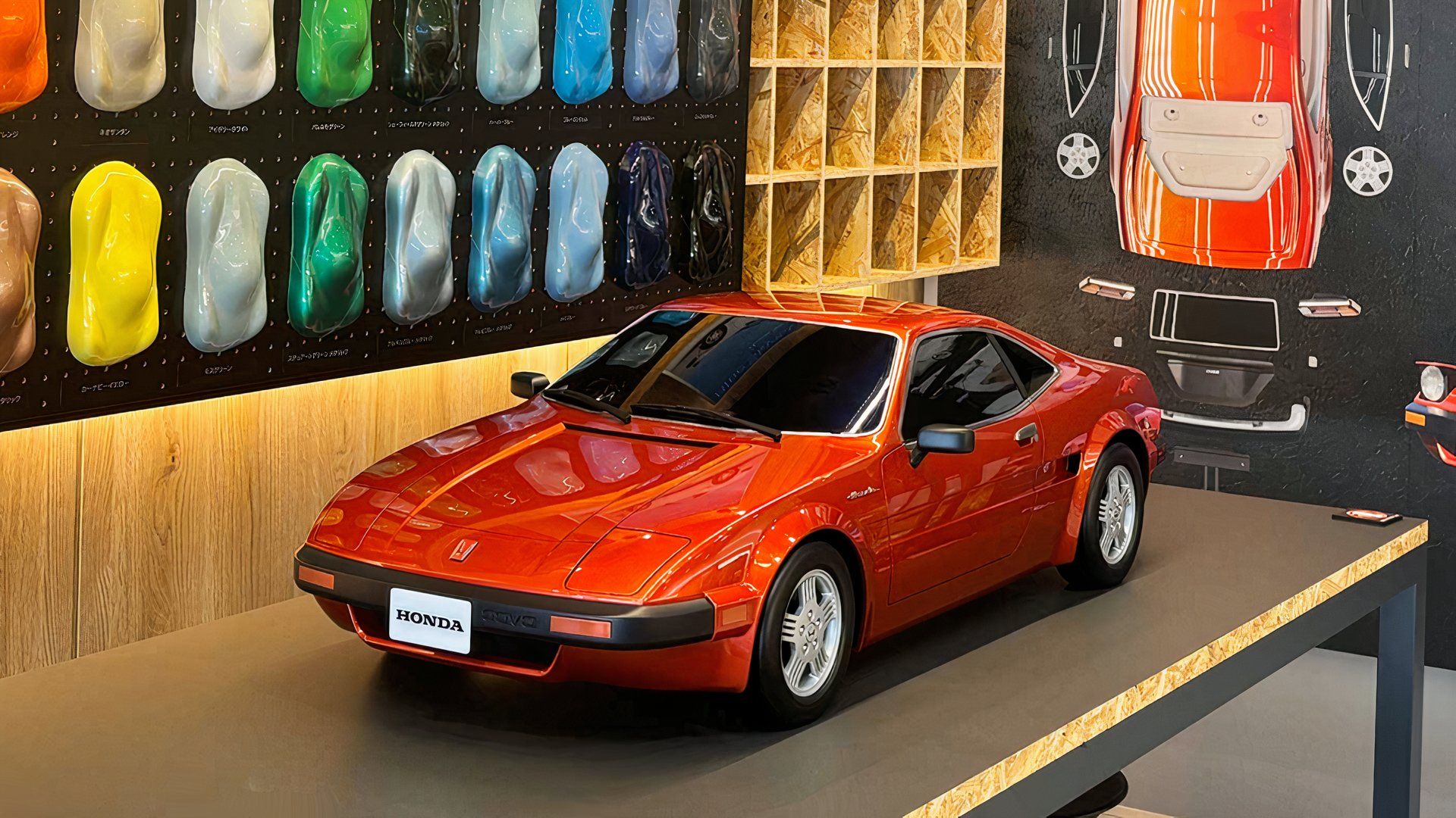 1970s Honda Sports Car Prototype Model