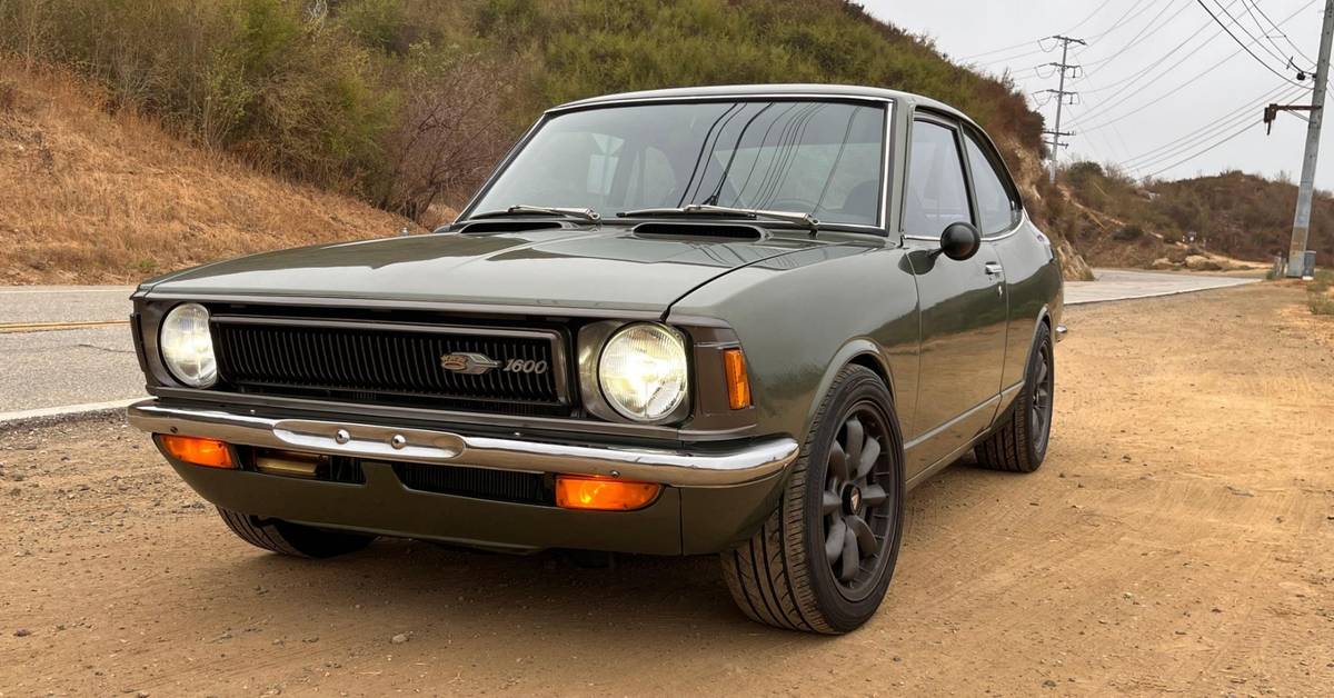 The 1972 Toyota Corolla Offered A Five-Speed Manual When That Was Rare