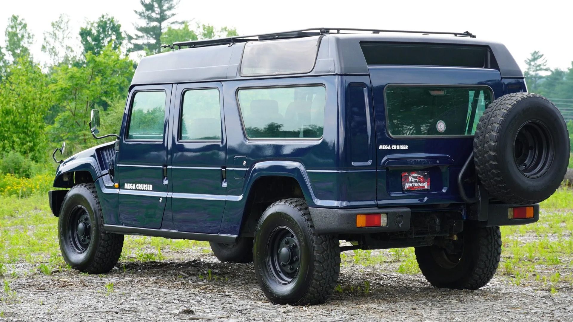 Rare Toyota Mega Cruiser Hits Auction: A Unique Safari Beast Awaits!
