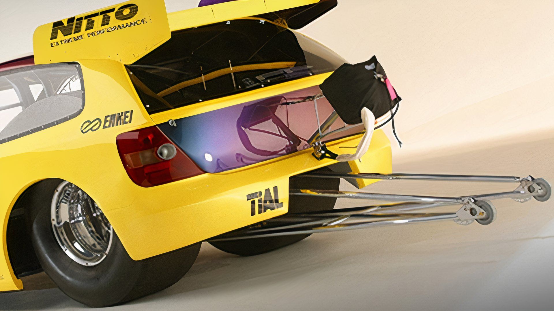 The Honda Civic Si Equipped With A 1,000-HP NSX V6 Engine