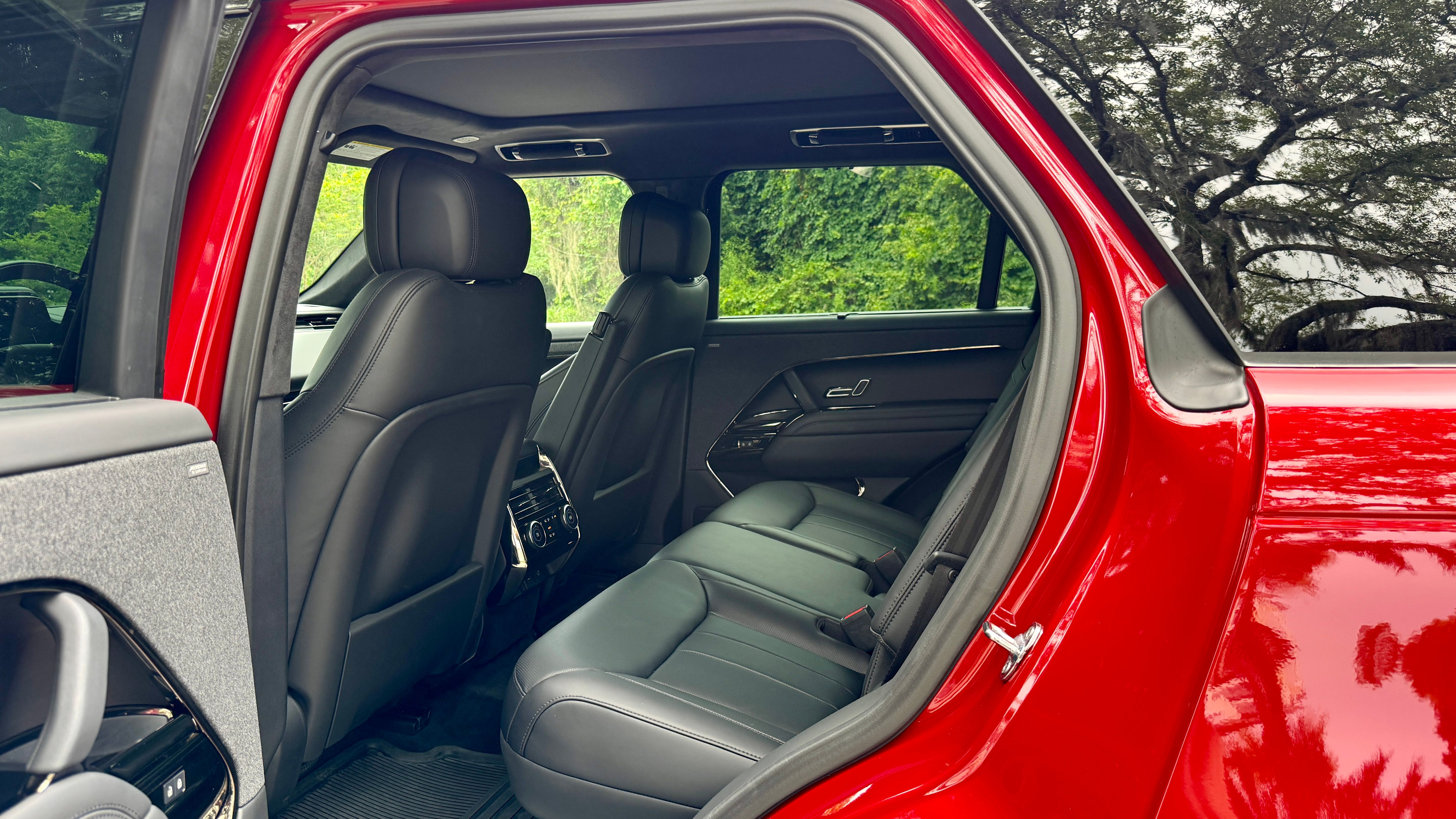 2025 Land Rover Range Rover Sport rear seats