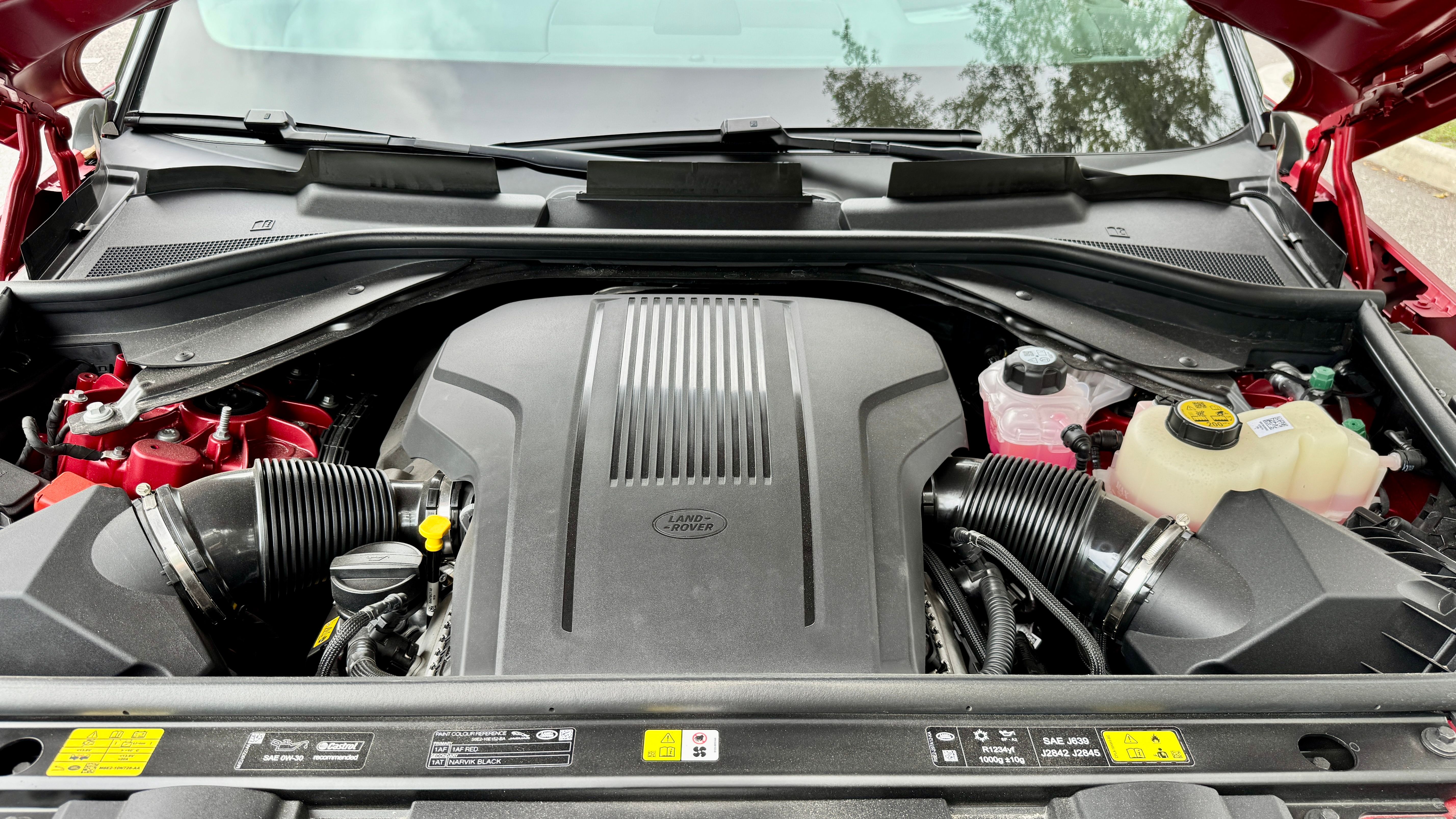 2025 Land Rover Range Rover Sport engine