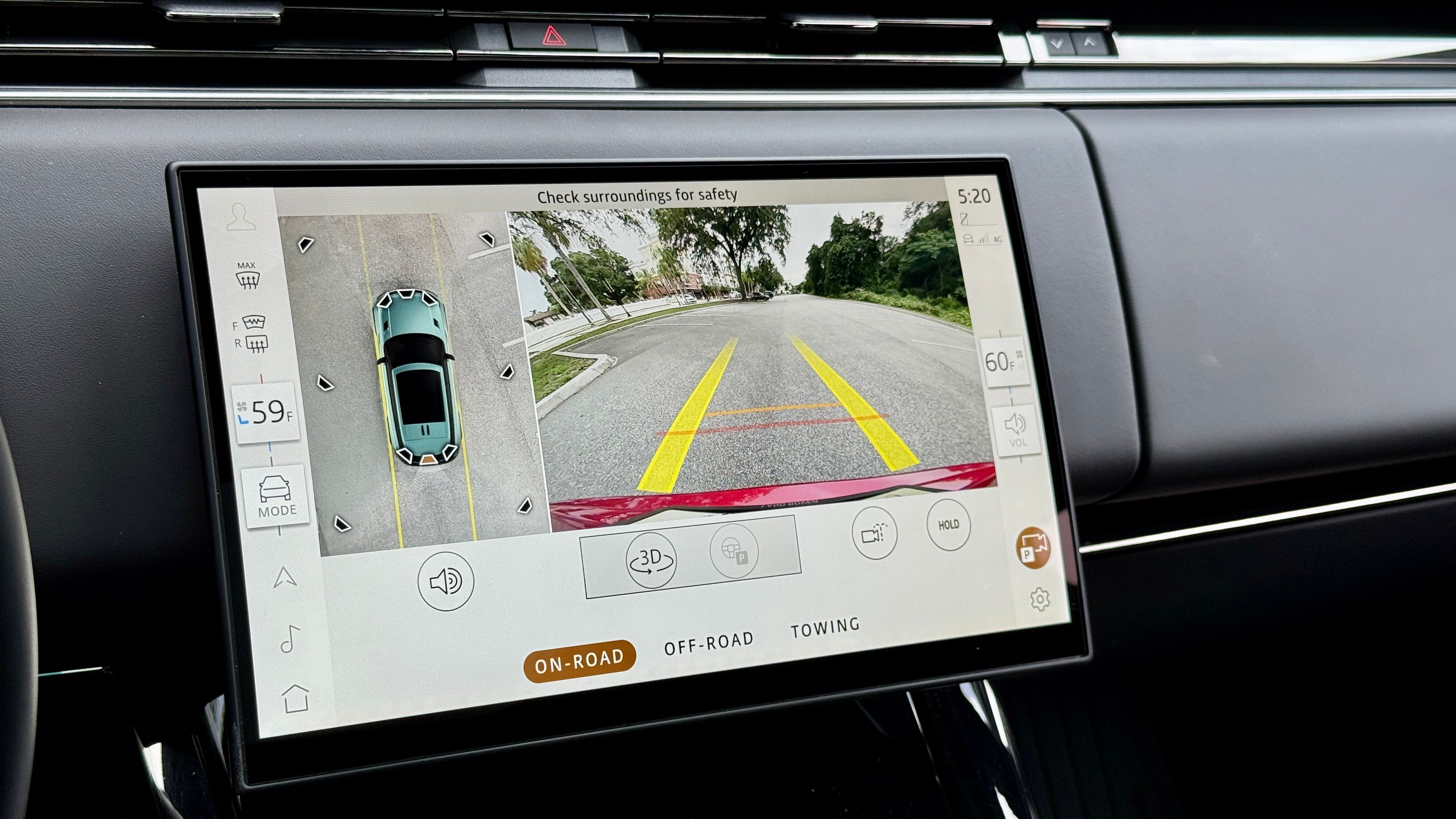 2025 Land Rover Range Rover Sport cameras