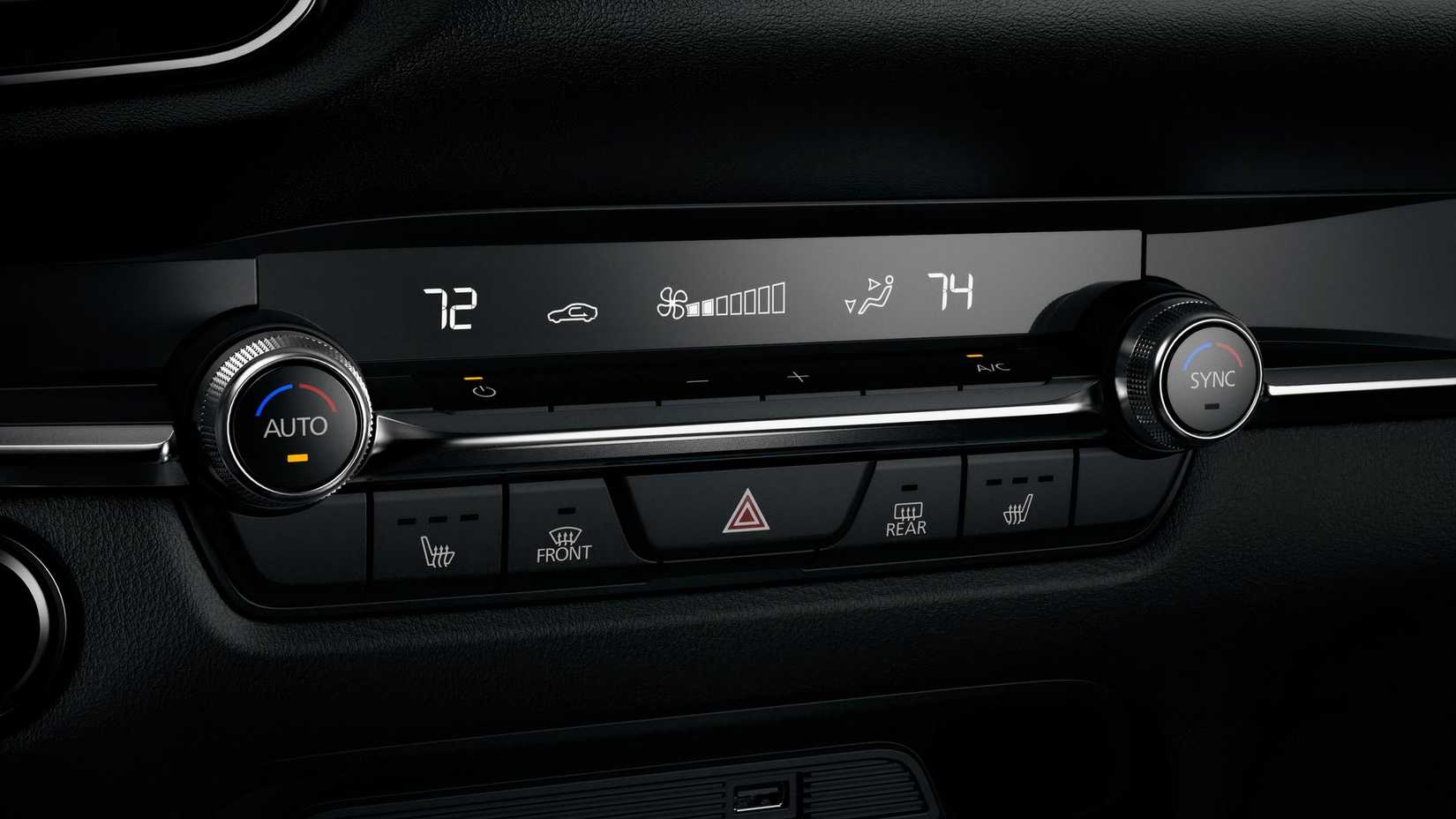 2025 Mazda CX-30 interior knobs and buttons