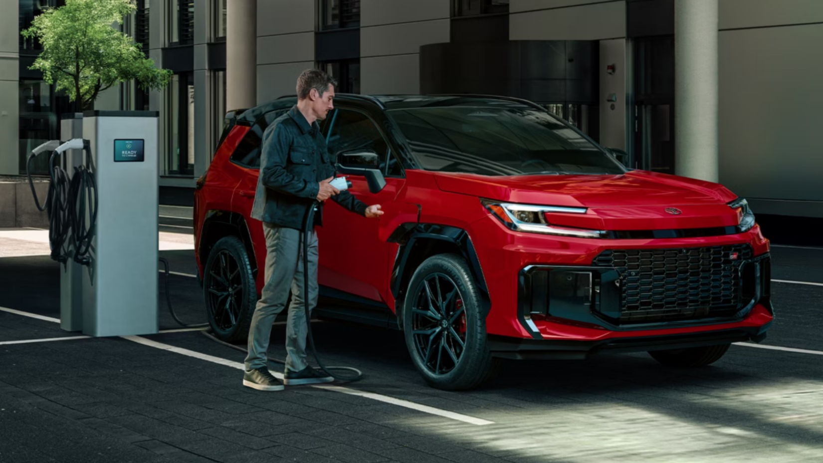 2026 Toyota RAV4 PHEV being charged