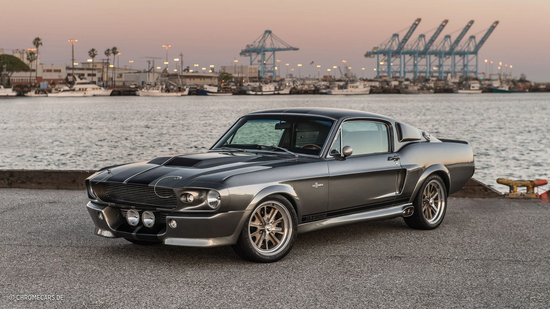 Chrome Cars. Shelby Mustang GT500. Eleanor. Gone In 60 Seconds-4