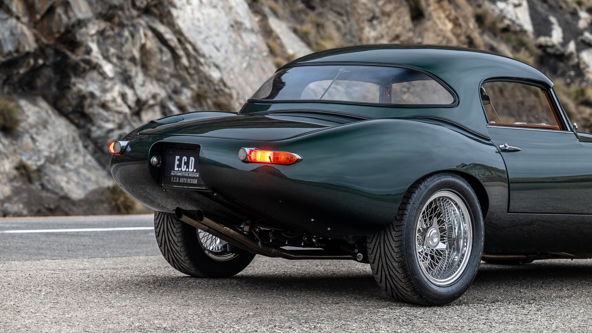 ECD Automotive Design Unveils Jaguar E-Type GTO Restomod